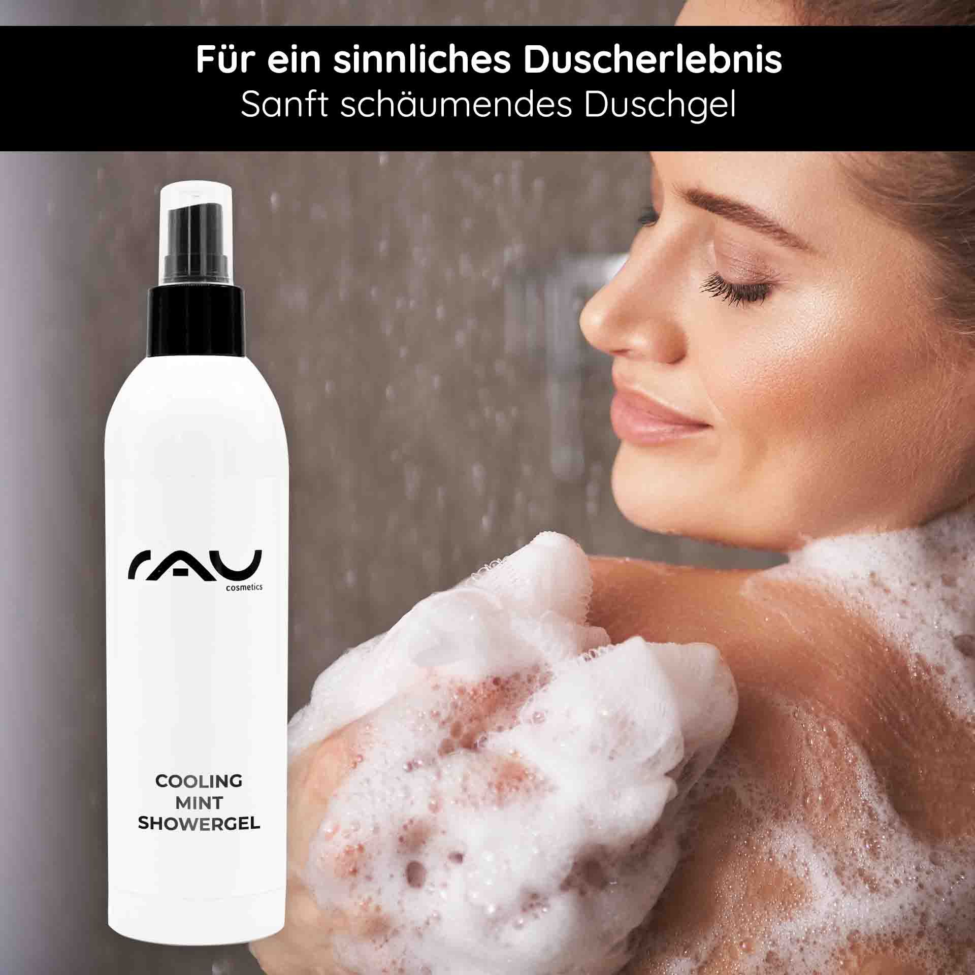RAU Cosmetics Cooling Mint Showergel