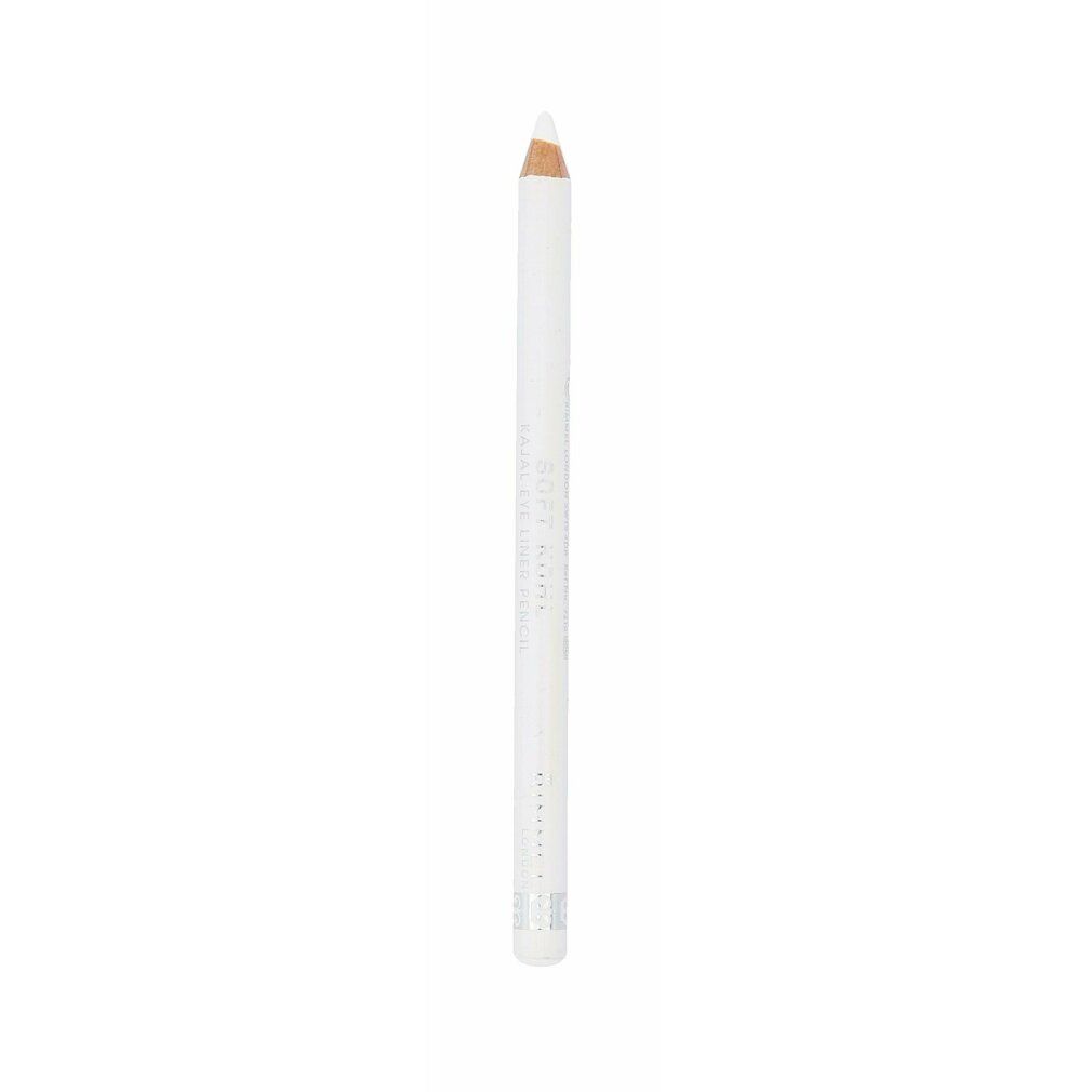 Weißer Kajalstift. Spitze hellbraun. Aufschrift: Rimmel London Soft Khol Kajal Eyeliner Pencil 071.
