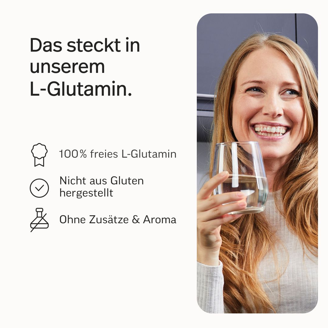 edubily® L-Glutamin Pulver