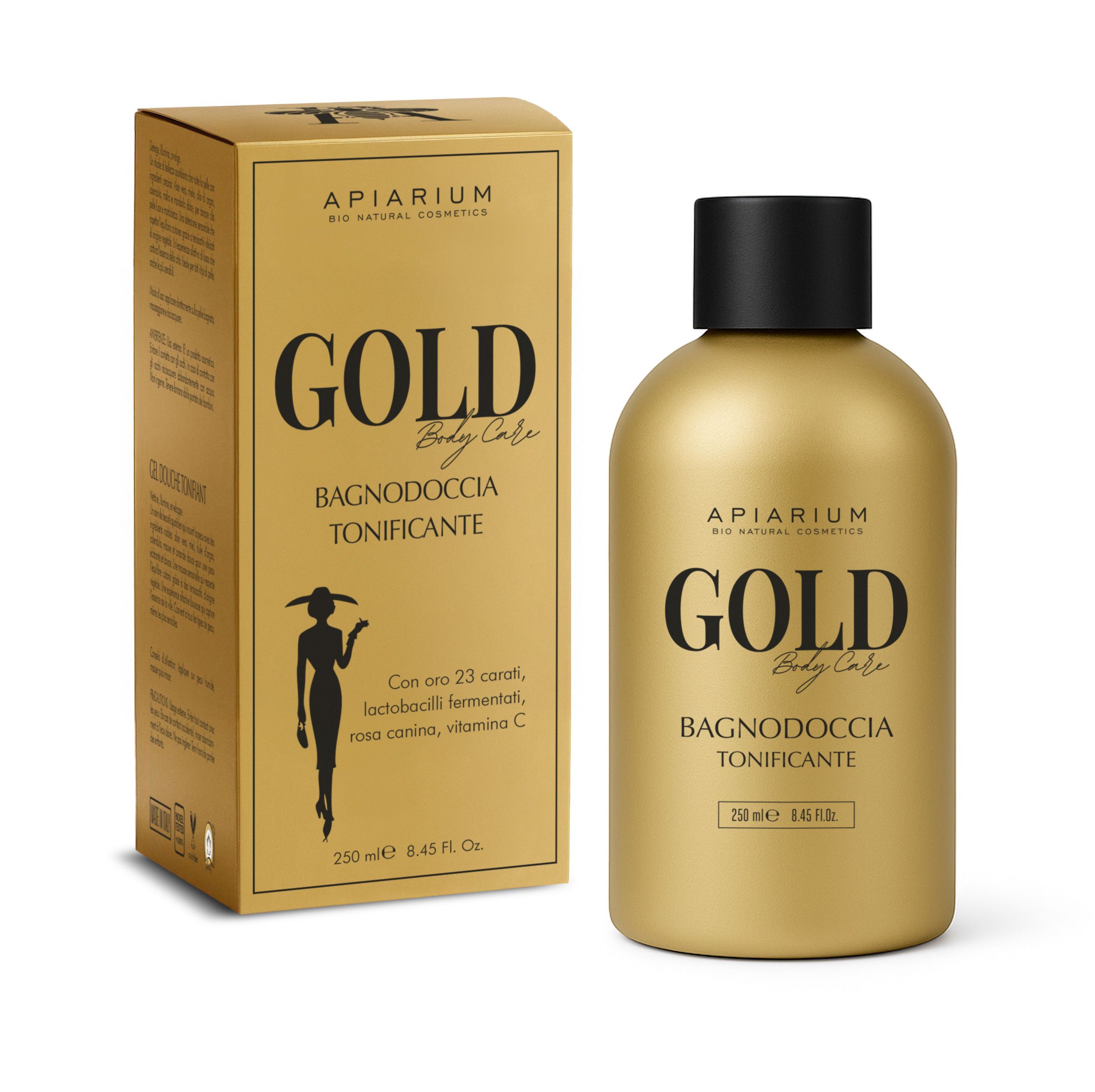 Apiarium Bio Bagnodoccia Tonificante Gold 23K