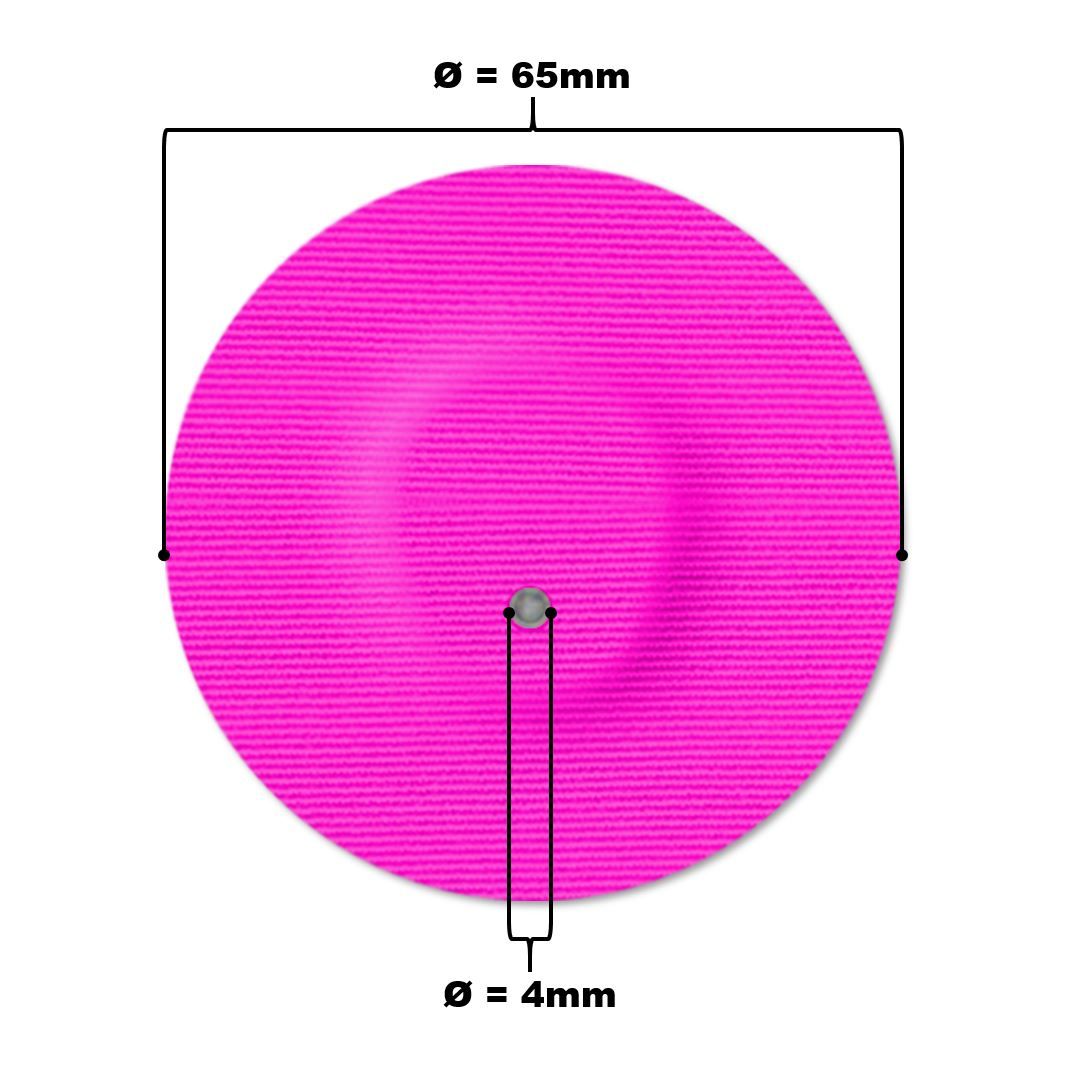 MySweetStitch | Dexcom G7 / ONE+ Overpatch | 10 Stück | Pink