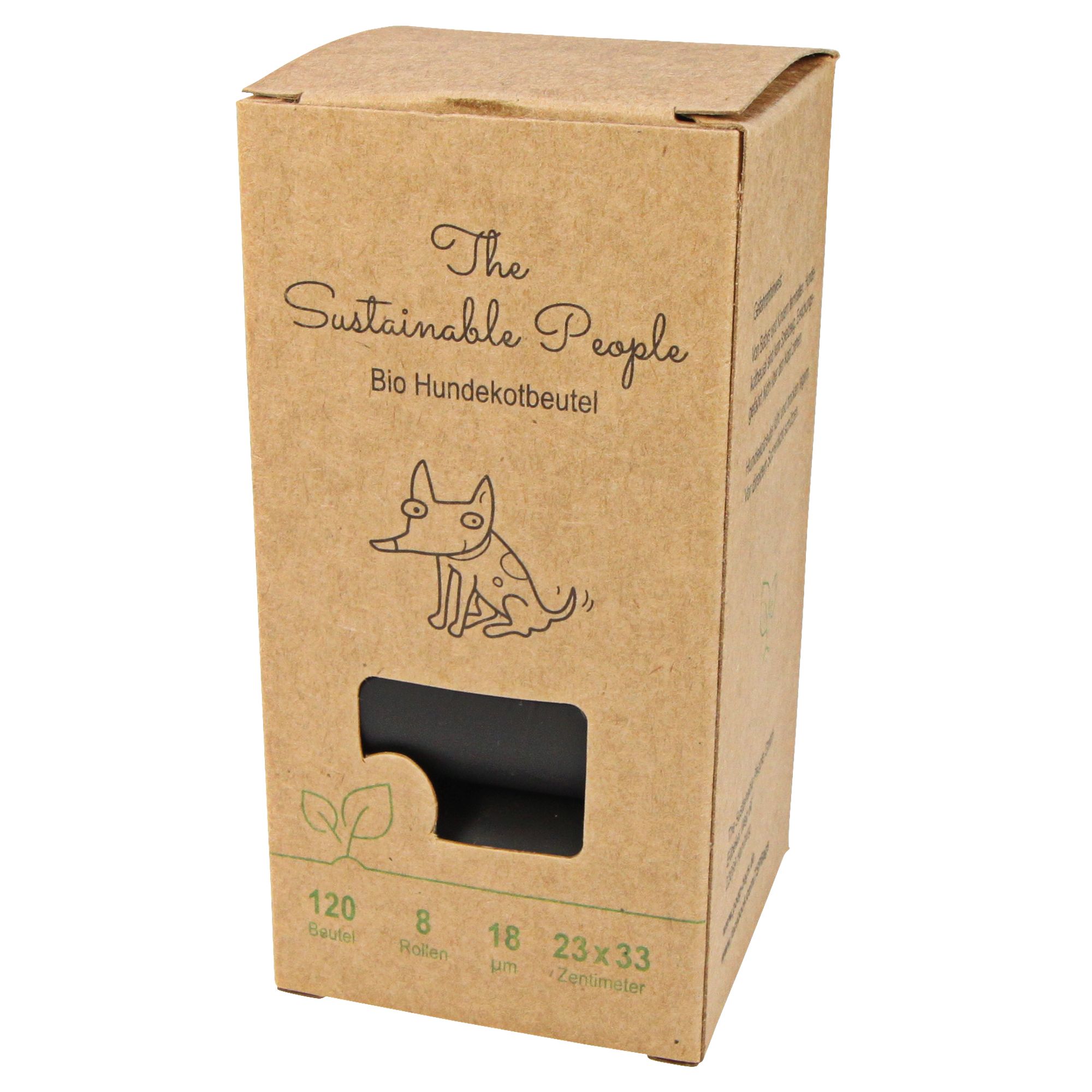 Bio Hundekotbeutel  ohne Henkel - The Sustainable People
