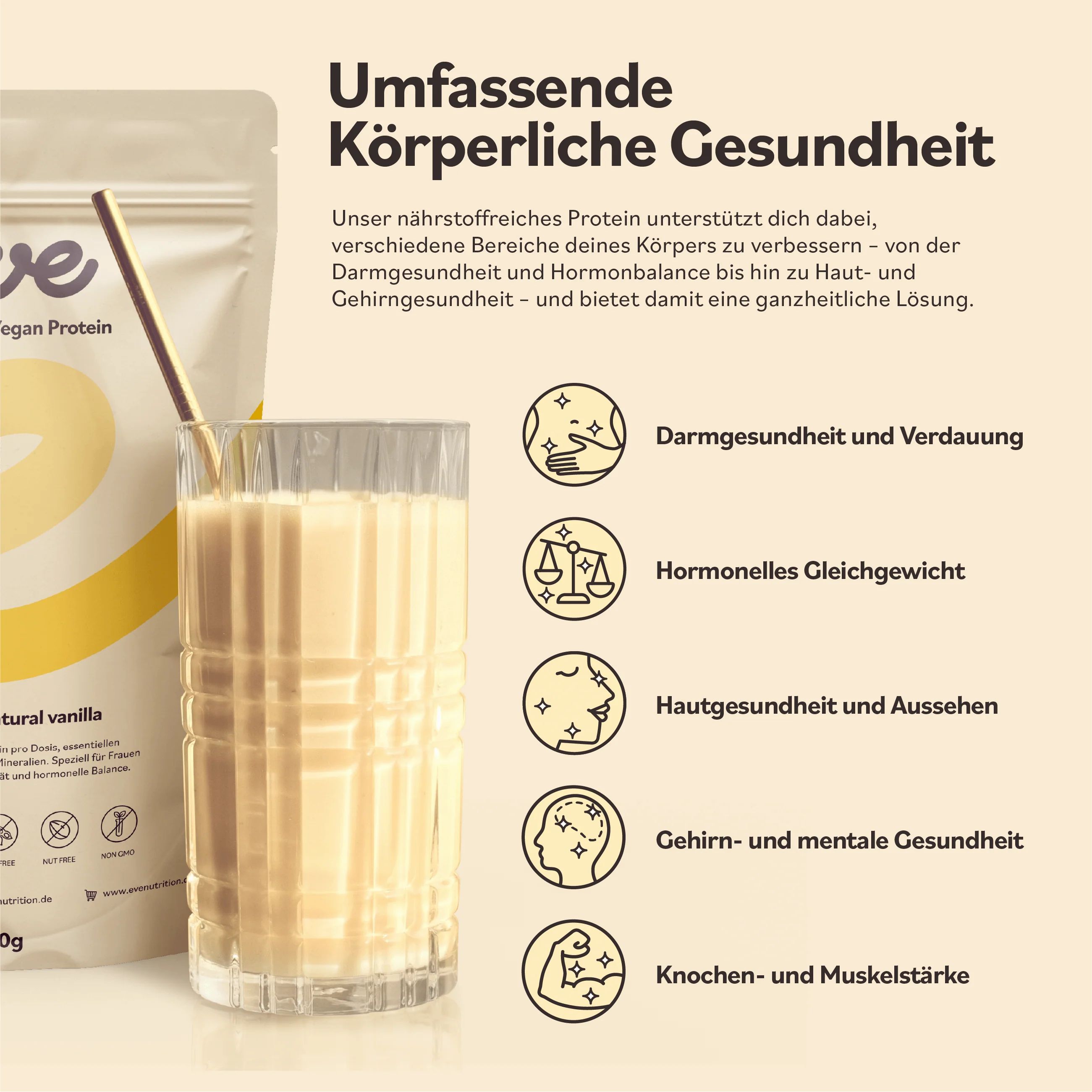 Eve Nourishing Vanilla Protein (vegan)