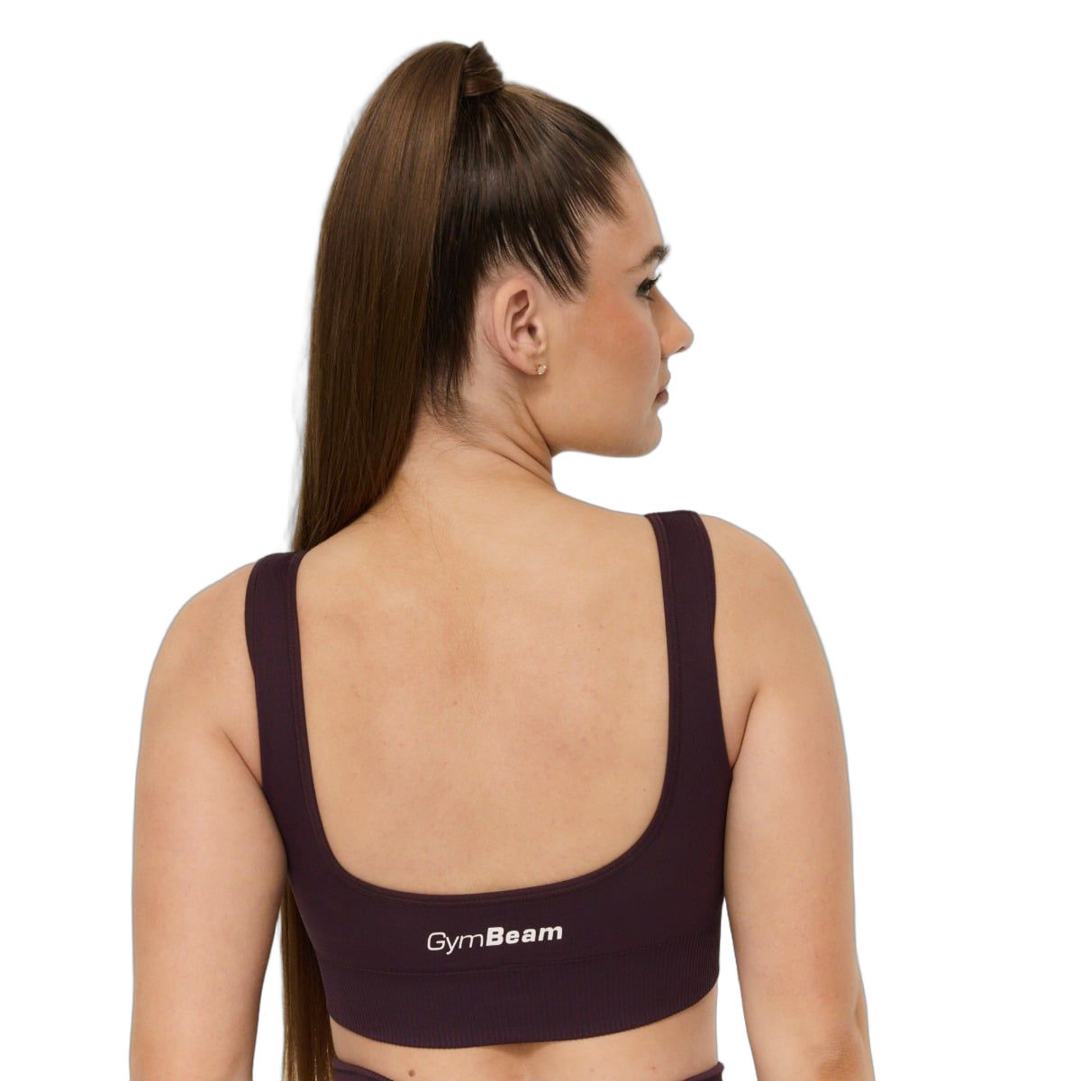 GymBeam Sport-BH Damen nahtlos mit breiten Trägern Eclipse