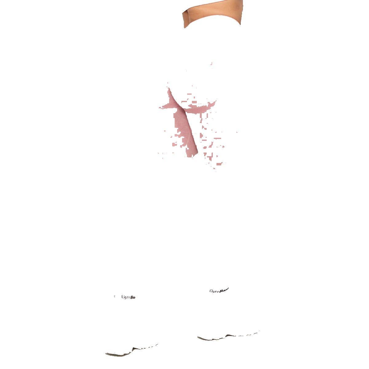Damen Leggings mit hoher Taille, nahtlosem Design und Baby Pink 1 St