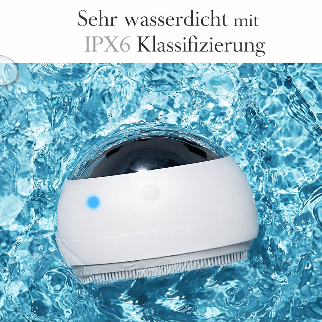COOL-i 3 in 1 Gesichtsreiniger mit Ultraschall, Mikrostrom & LED ,für die tägliche Hautpflege