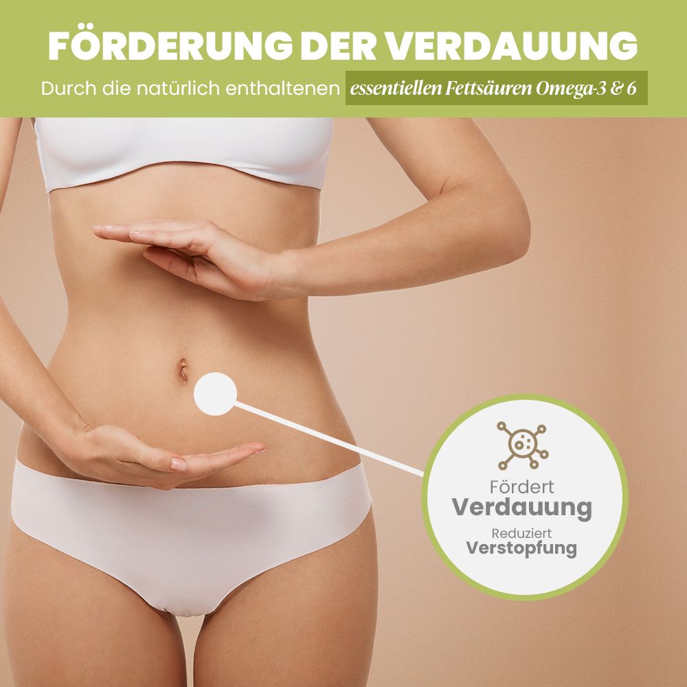 SANUUS® 2IN1 Bio Hanföl 100ml fürs Immunsystem & zum Abnehmen mit Omega-3-6-9