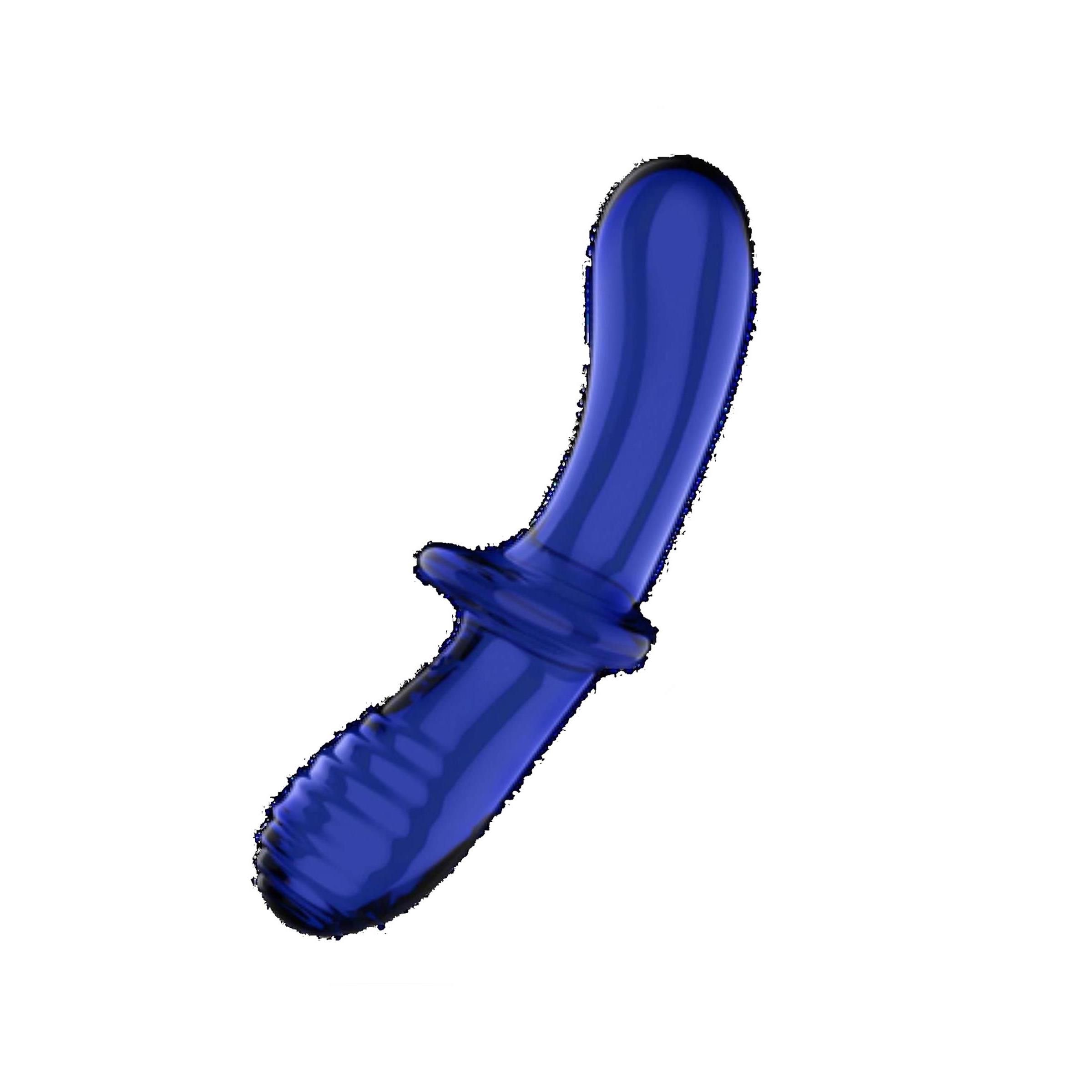 Satisfyer - Double Crystal Glass Dildo Light Blue 1 St