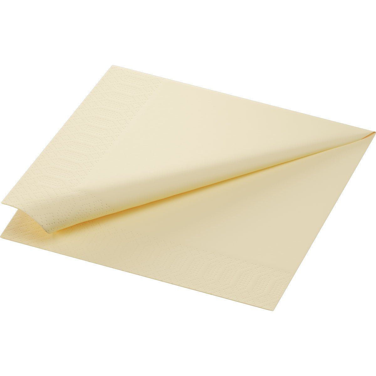 Zellt.Serv.40x40 3lg. 1/4 cream 50er 1800 St Tücher