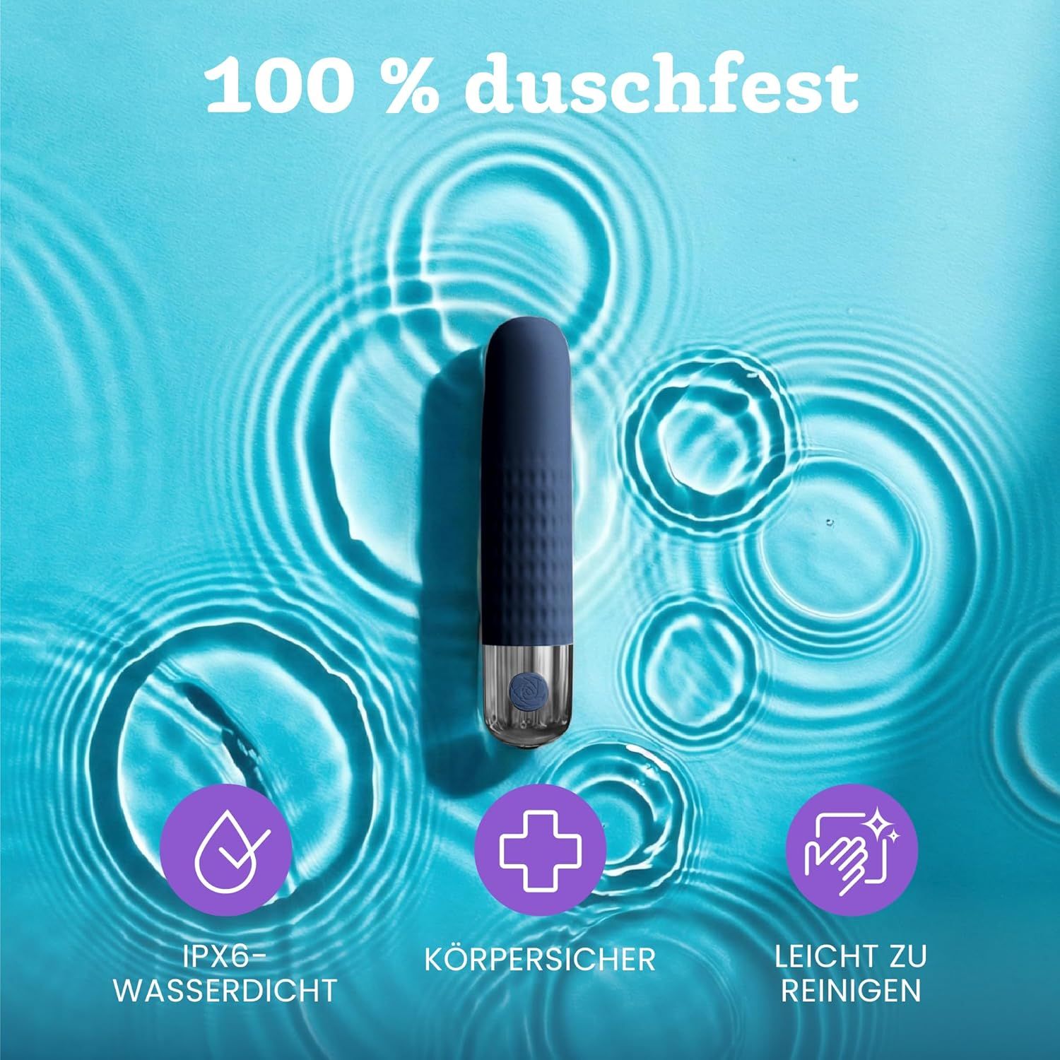 Oliver James Vibrator Blau