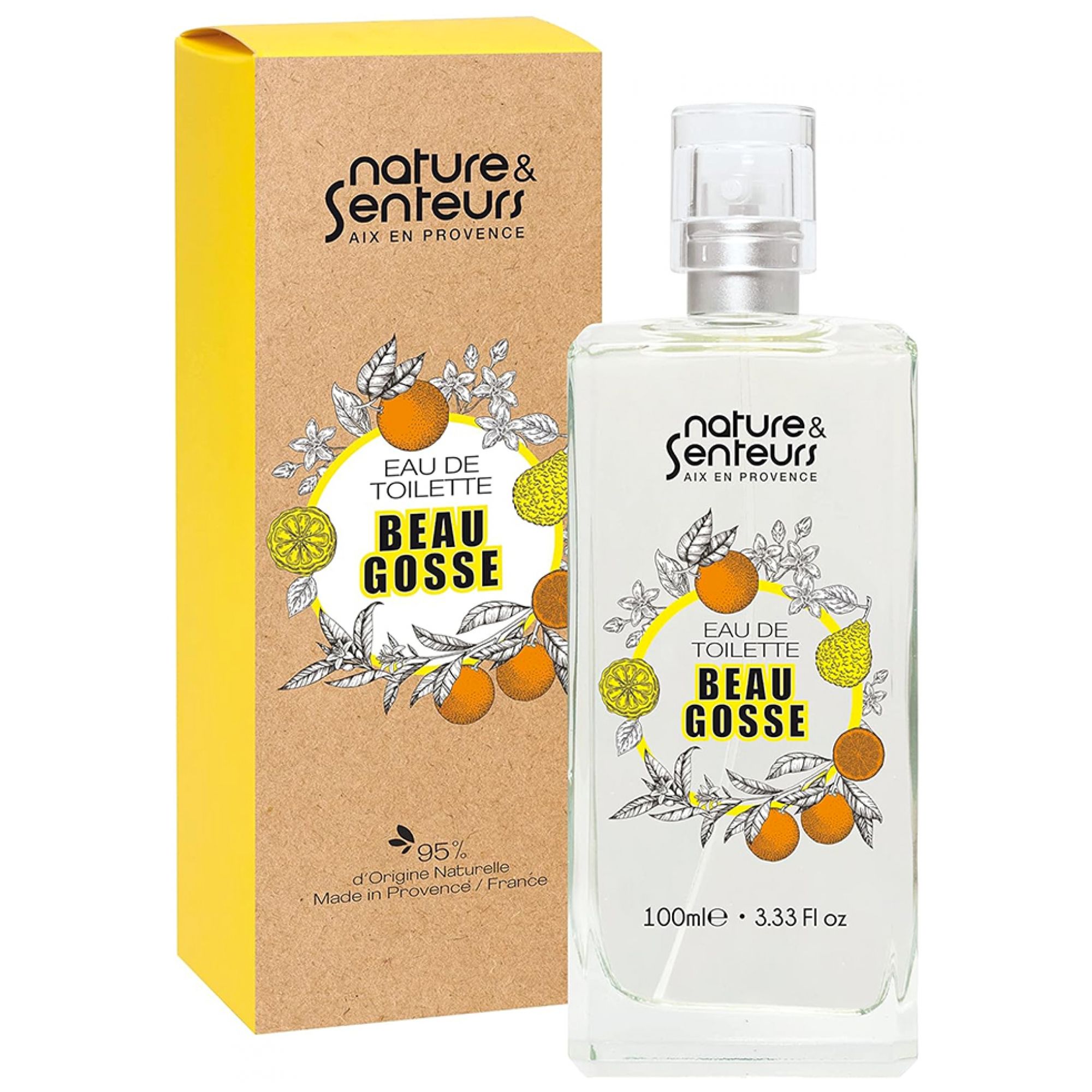 Nature & Senteurs Beau Gosse Natural Eau de Toilette 3,9x5,7x15,8 cm