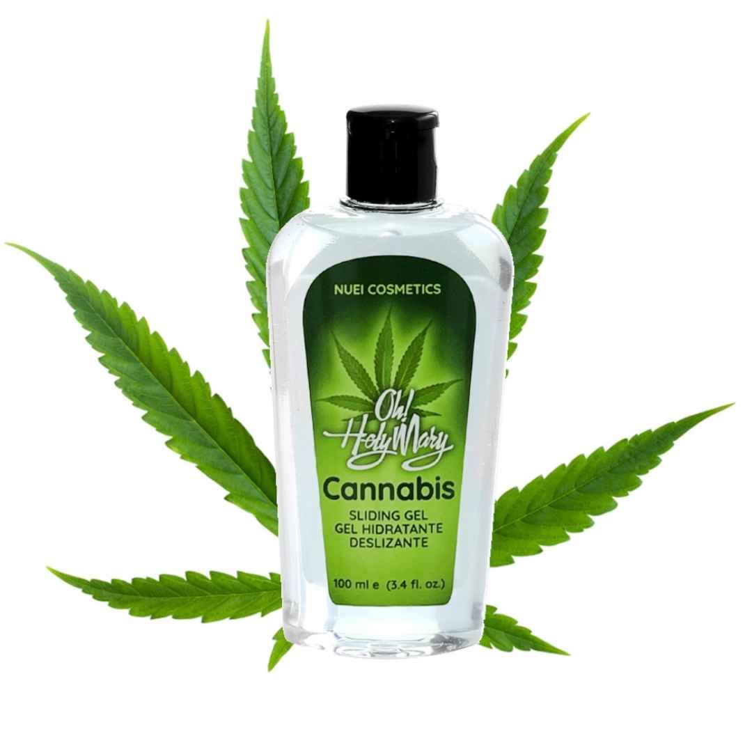 Gleitgel auf Wasserbasis "Oh! Holy Mary Cannabis", NUEI