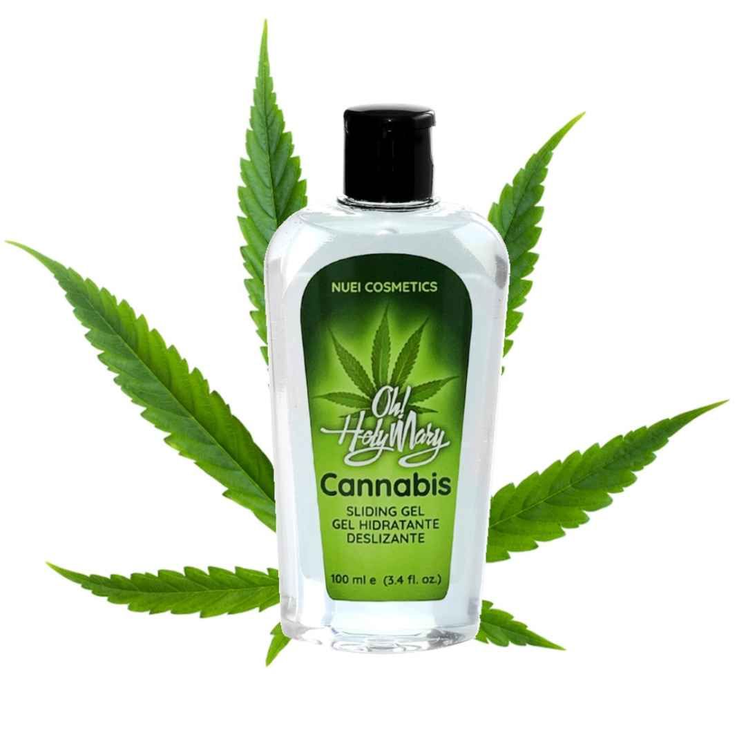 Gleitgel auf Wasserbasis 'Oh! Holy Mary Cannabis', Nuei 100 ml Gleitmittel