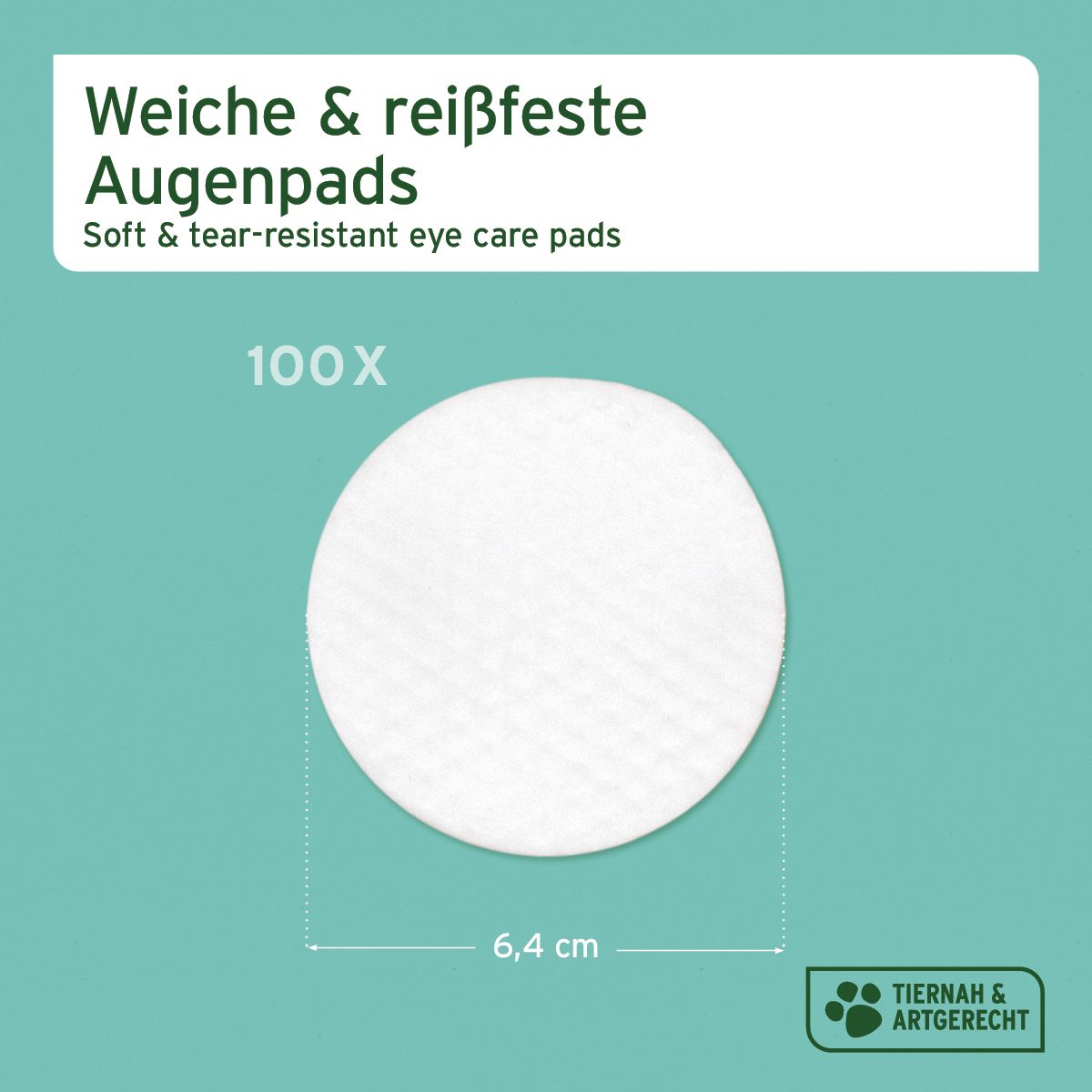 AniForte Augen-Reinigungspads 100 St Pads