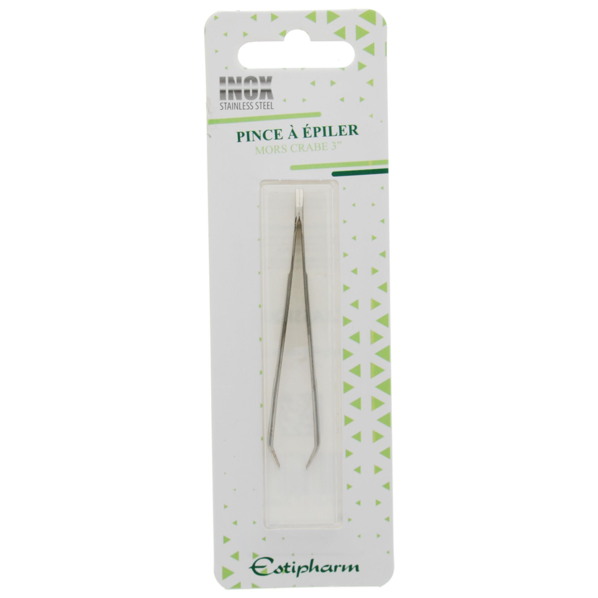 Estipharm Pinzette Krabbengebiss 3 Zoll 5x1x16 cm