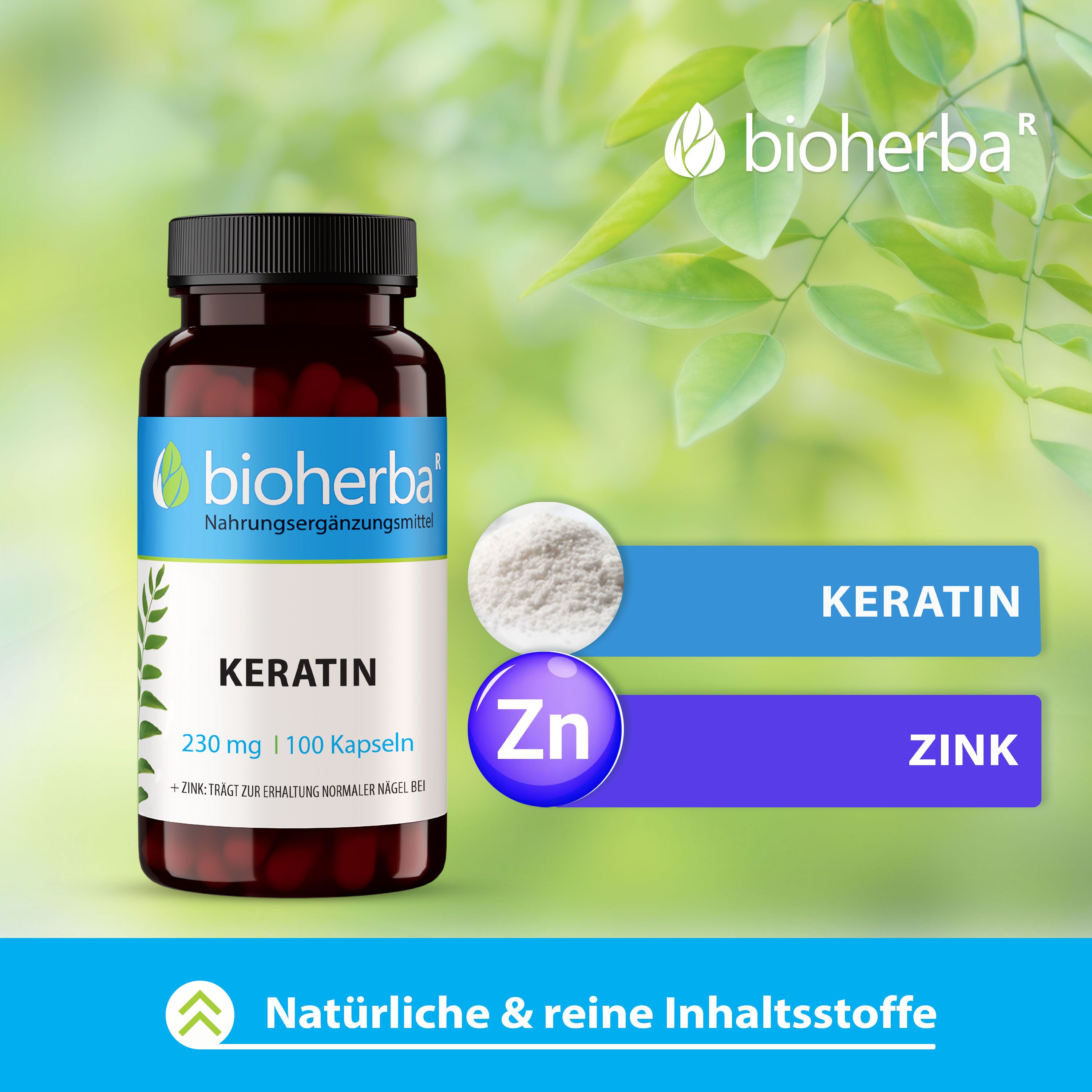 Bioherba Keratin Kapseln