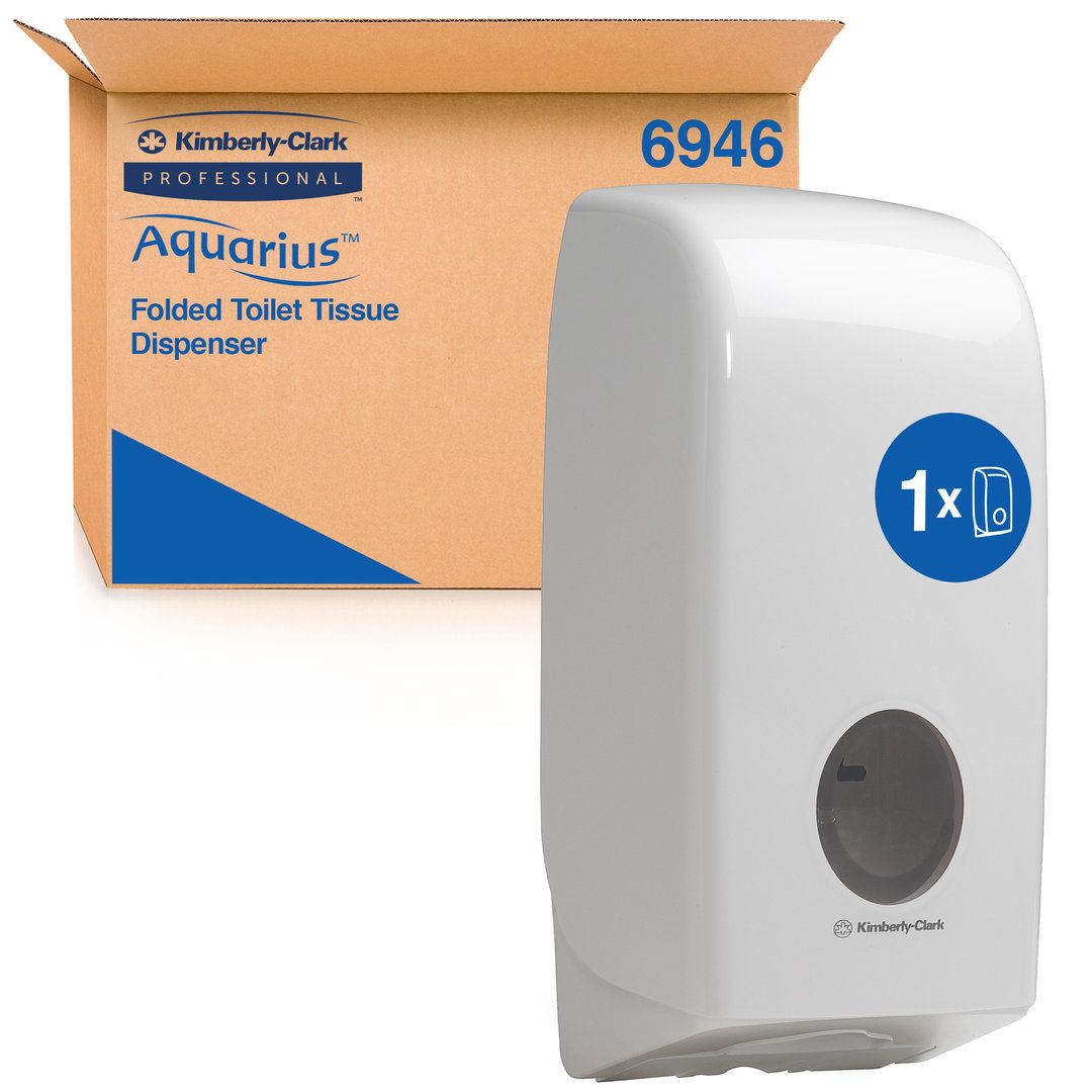 Aquarius™ Toilet Tissue Spender - Weiß