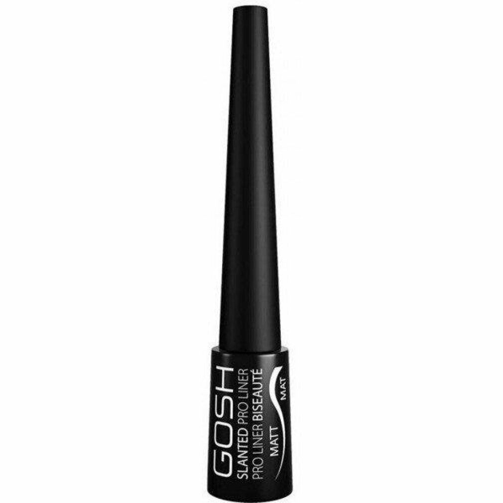 slanted pro liner eyeliner #002-matte black