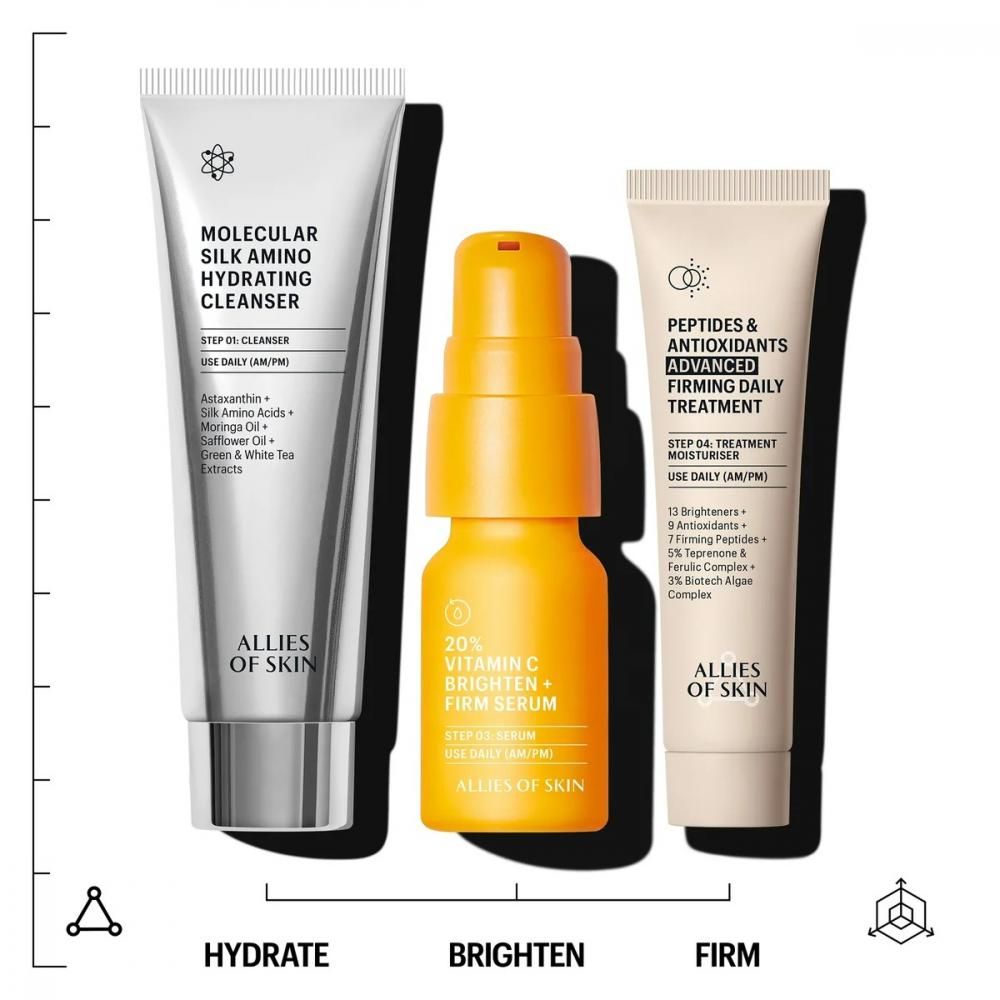 ALLIES OF SKIN Daily Firming Trio Kit Set