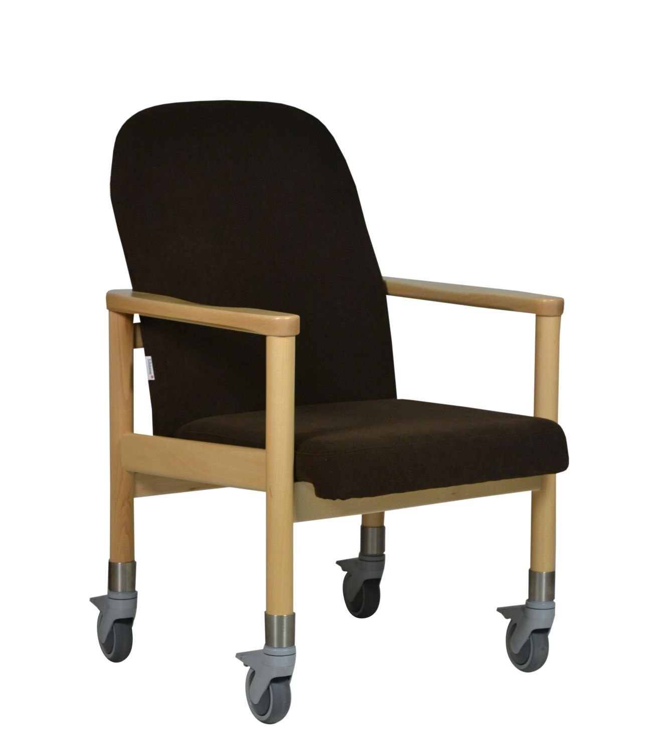 Devita Stuhl mit Rollen und Schiebegriff Lübeck 46 cm Sitzhöhe