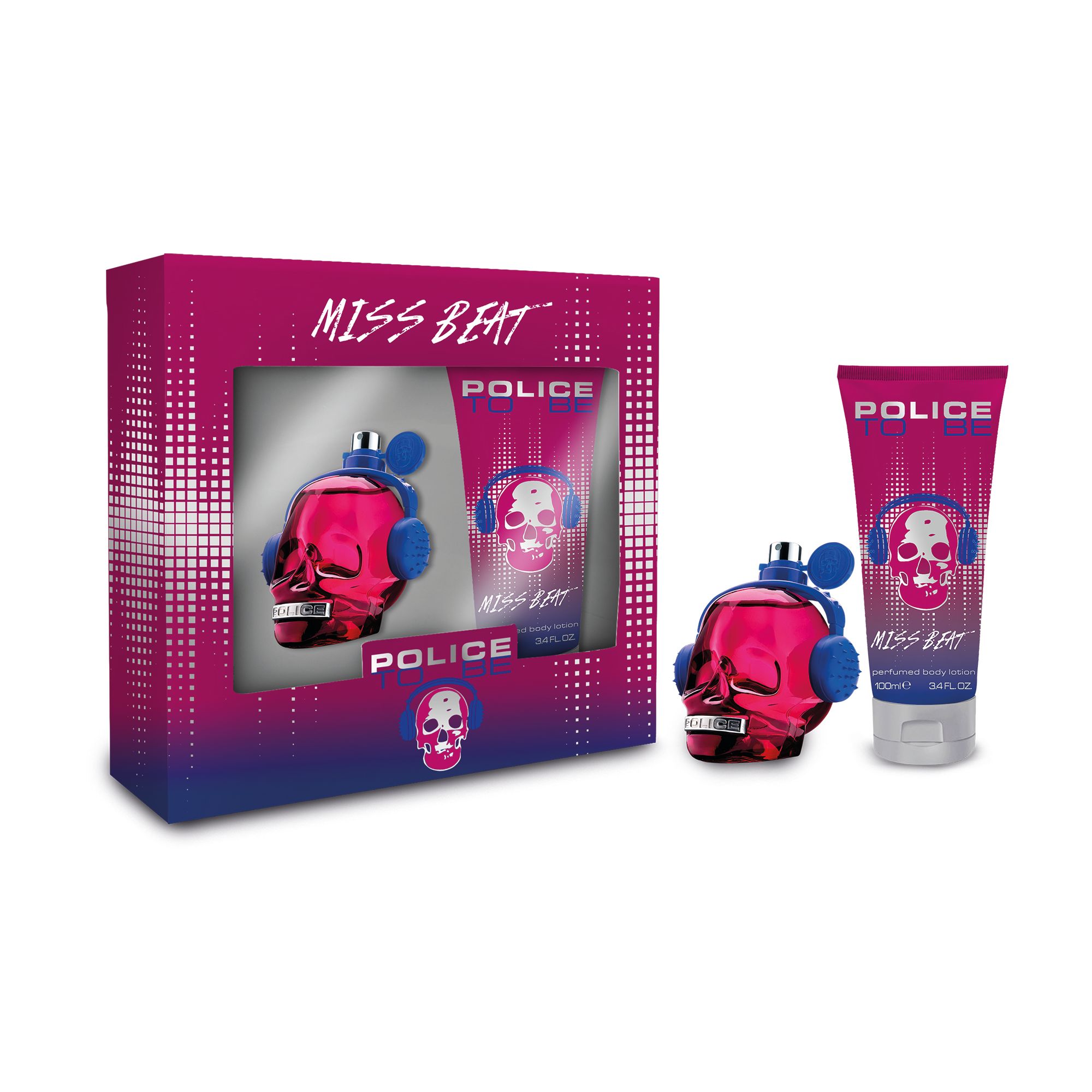Police To Be Miss Beat Geschenkset Eau de Parfum + Bodylotion