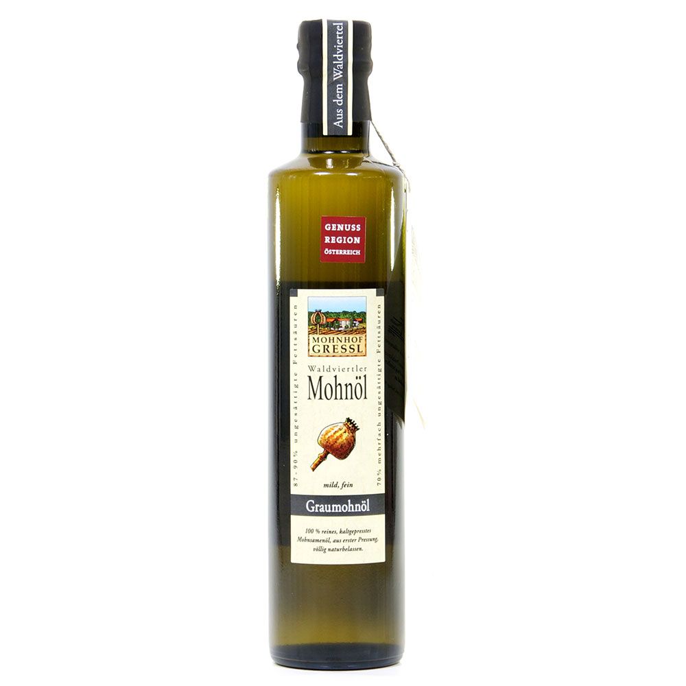 Waldviertler Graumohnöl 250 ml