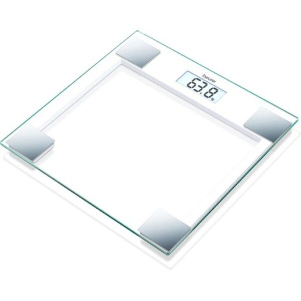 Beurer PERSONENWAAGE       150KG/100G (GS 14    GLAS/SILBER)