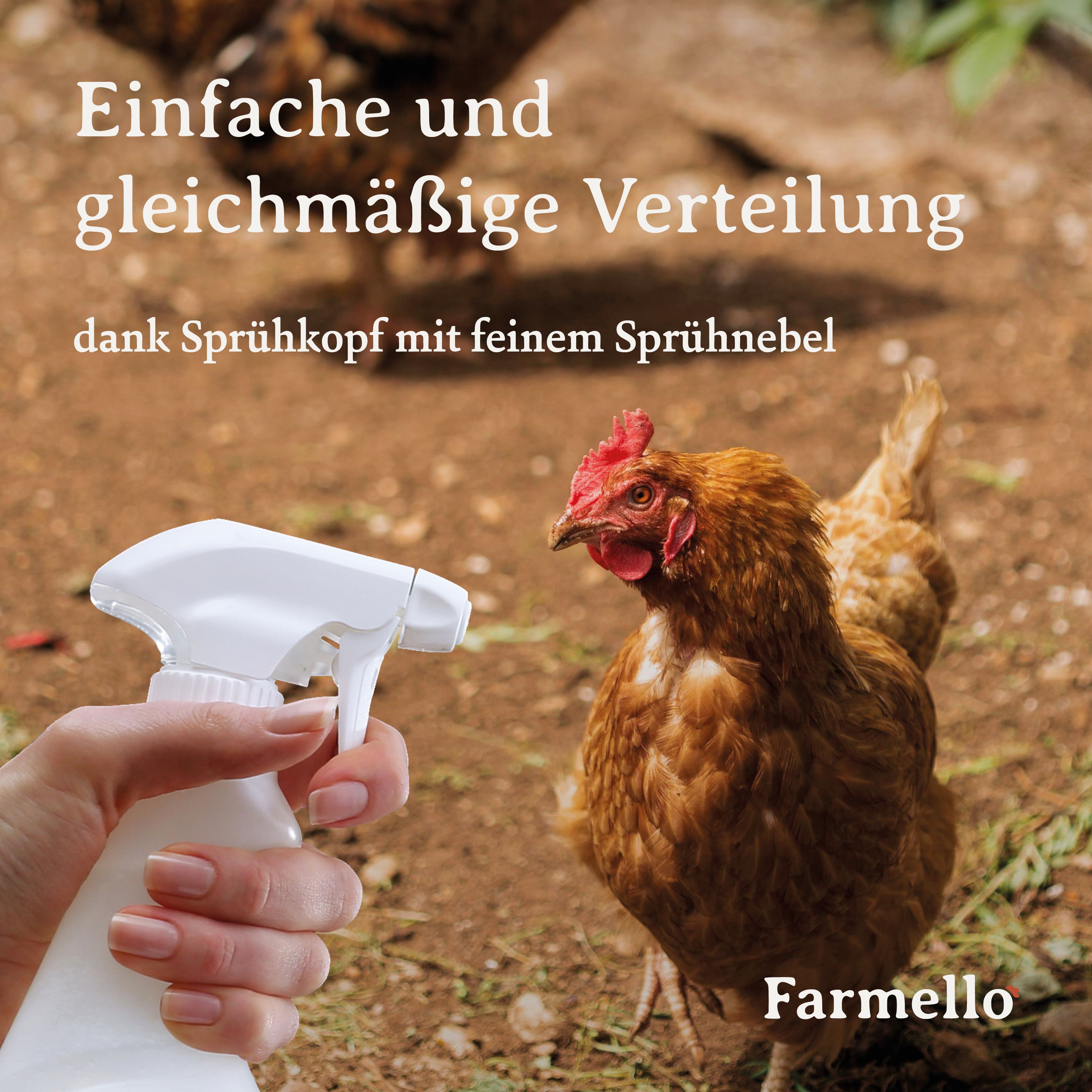 Farmello - Anti Milbenspray Hühner