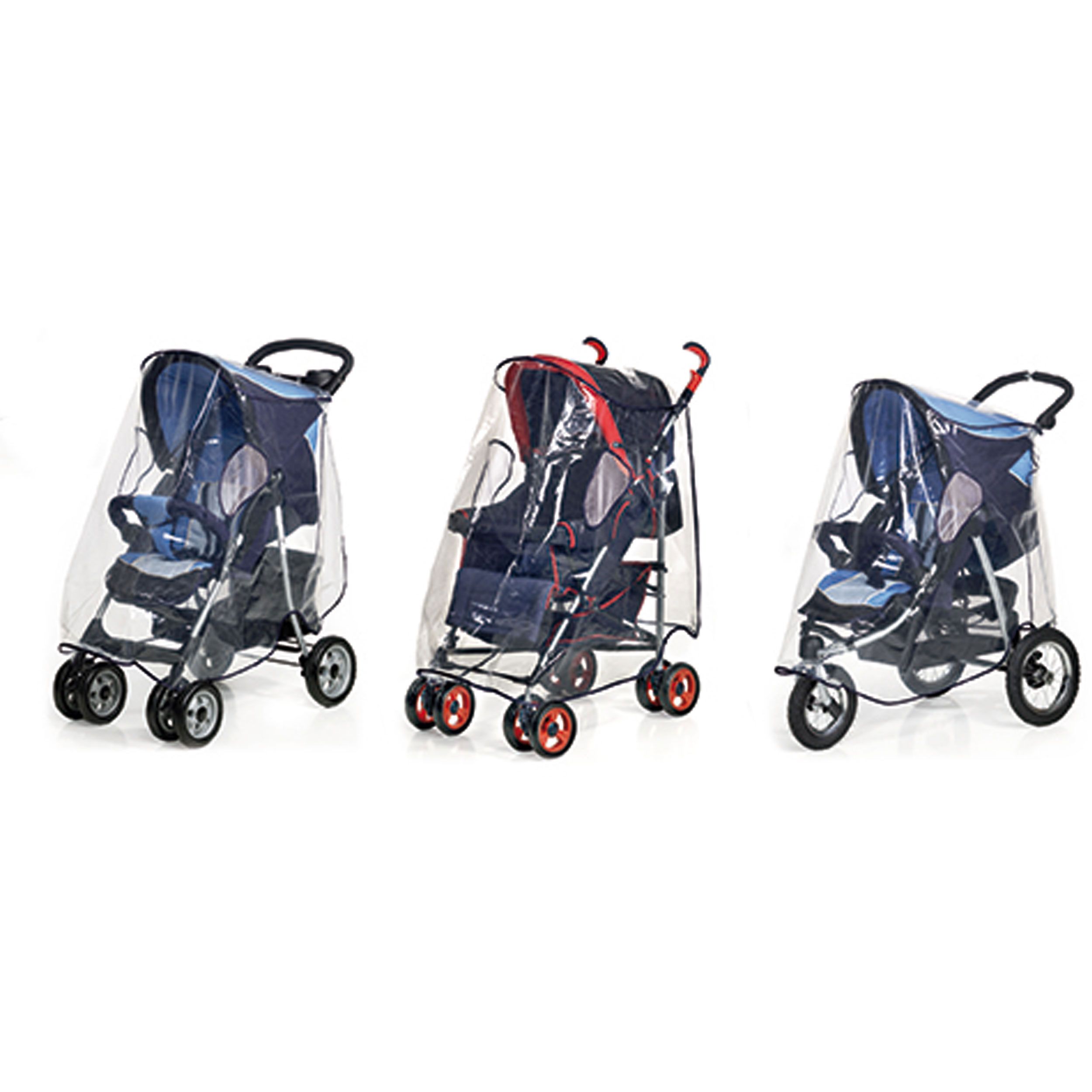 reer RainCover Active Regenschutz, für Buggys / Sportwagen / Kinderwagen, Universell