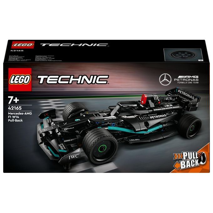 LEGO Technic 42165 Mercedes-AMG F1 W14 E Performance Pull-Back, Macchi