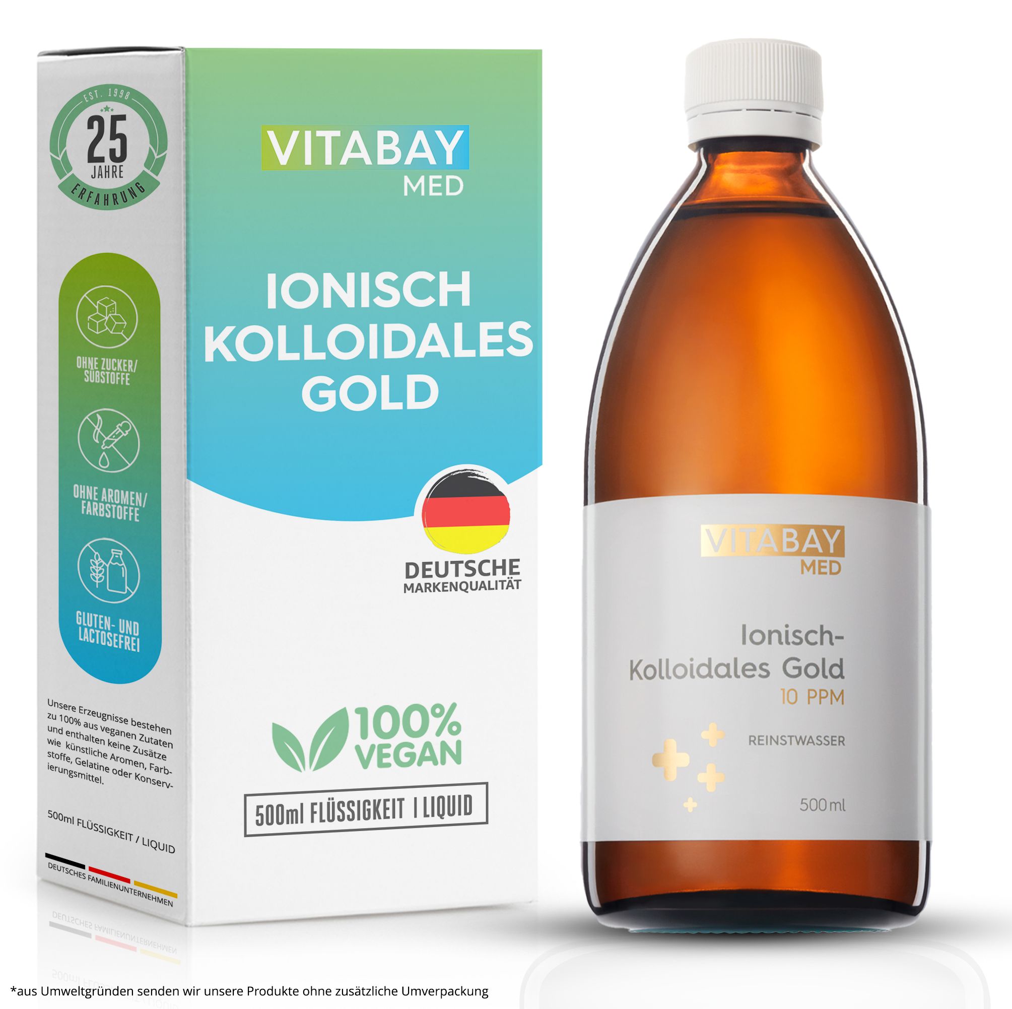 Vitabay Kolloidales Gold 10 PPM