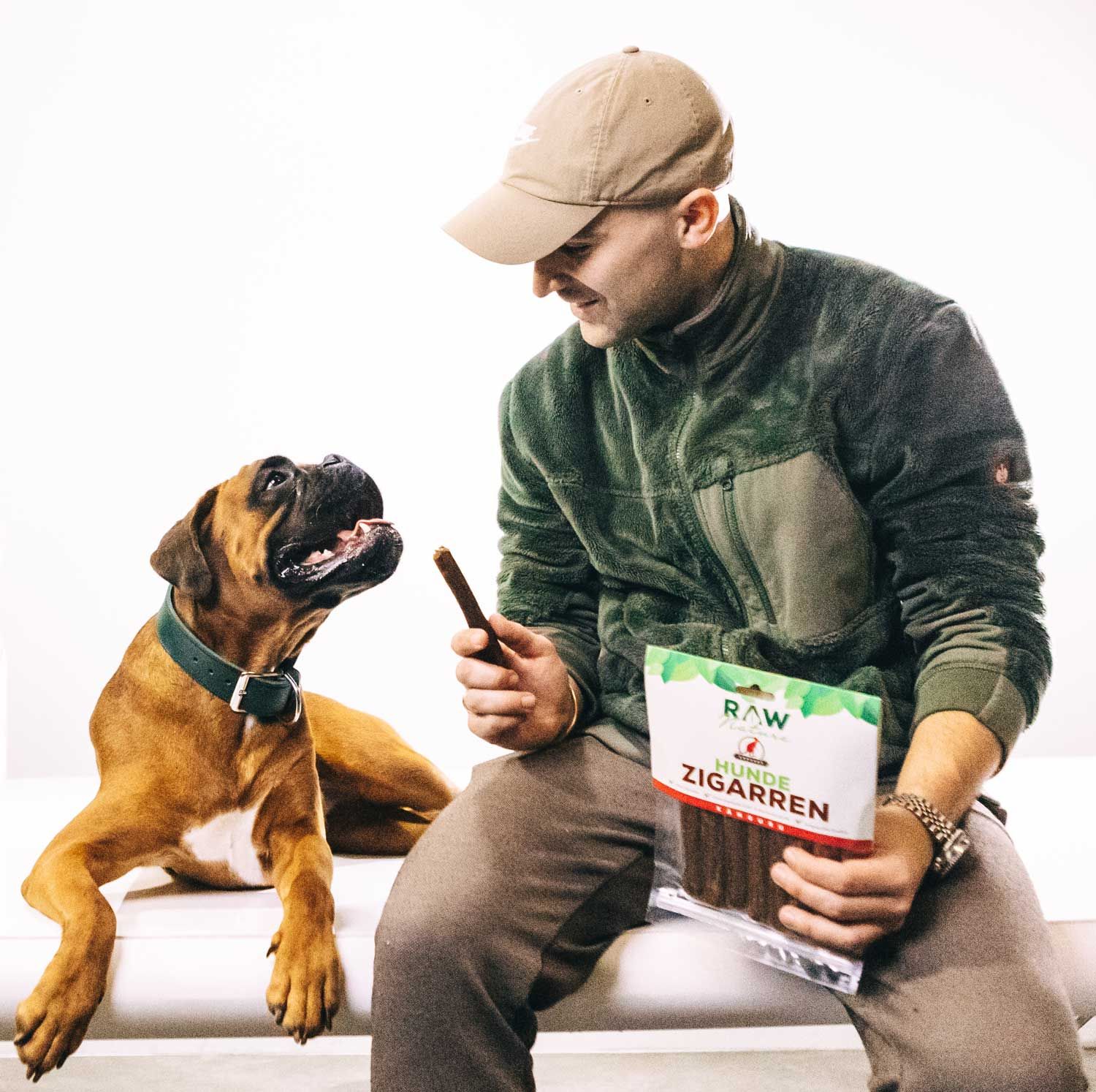 RAW Nature Hundesnack, Pferd Hunde-Zigarren, Dörrfleisch Kausnack