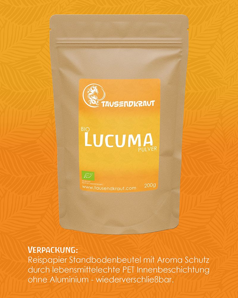 Tausendkraut Lucuma Pulver BIO