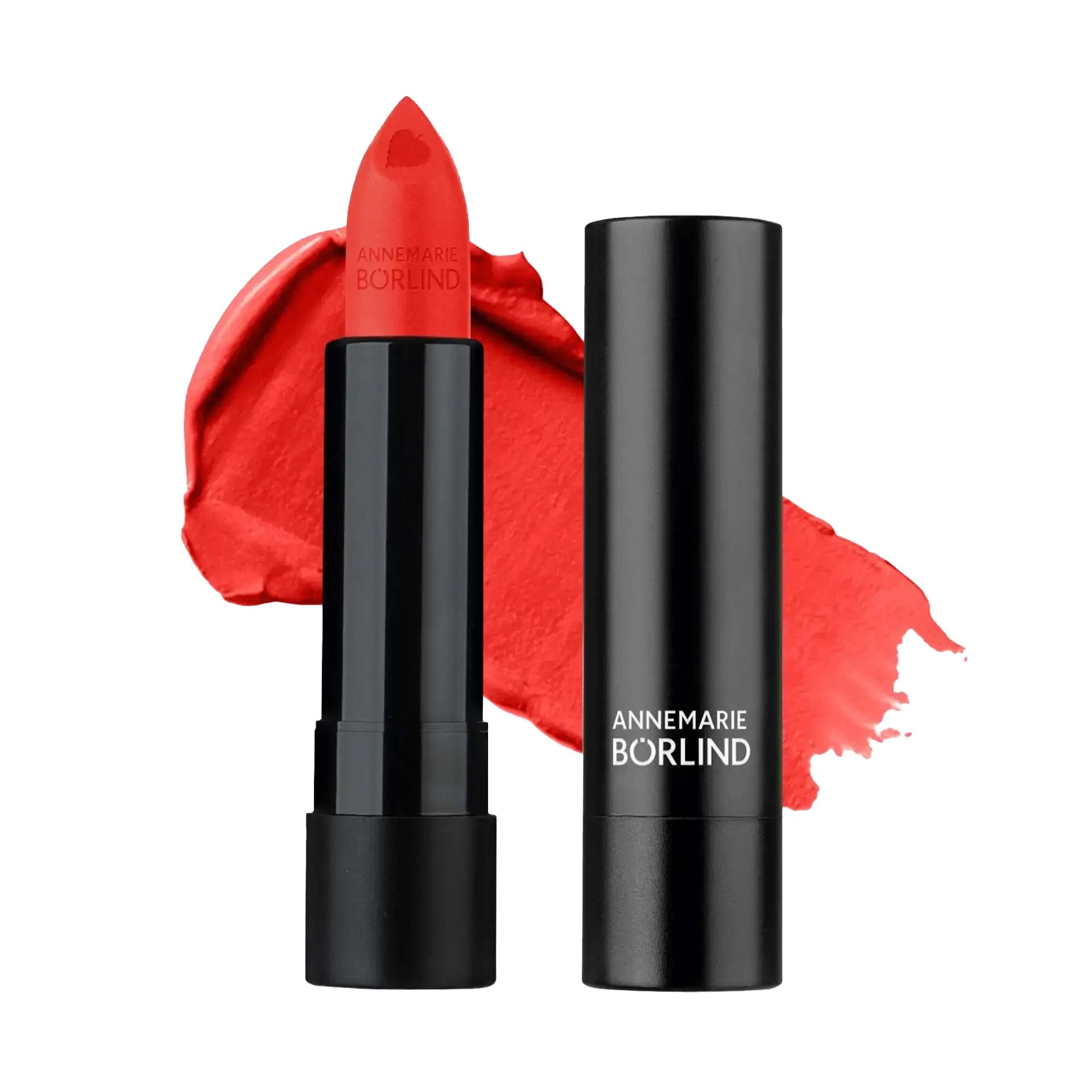Annemarie Börlind Lipstick Burgundy Lippenstift met Castorolie 4 Stiften