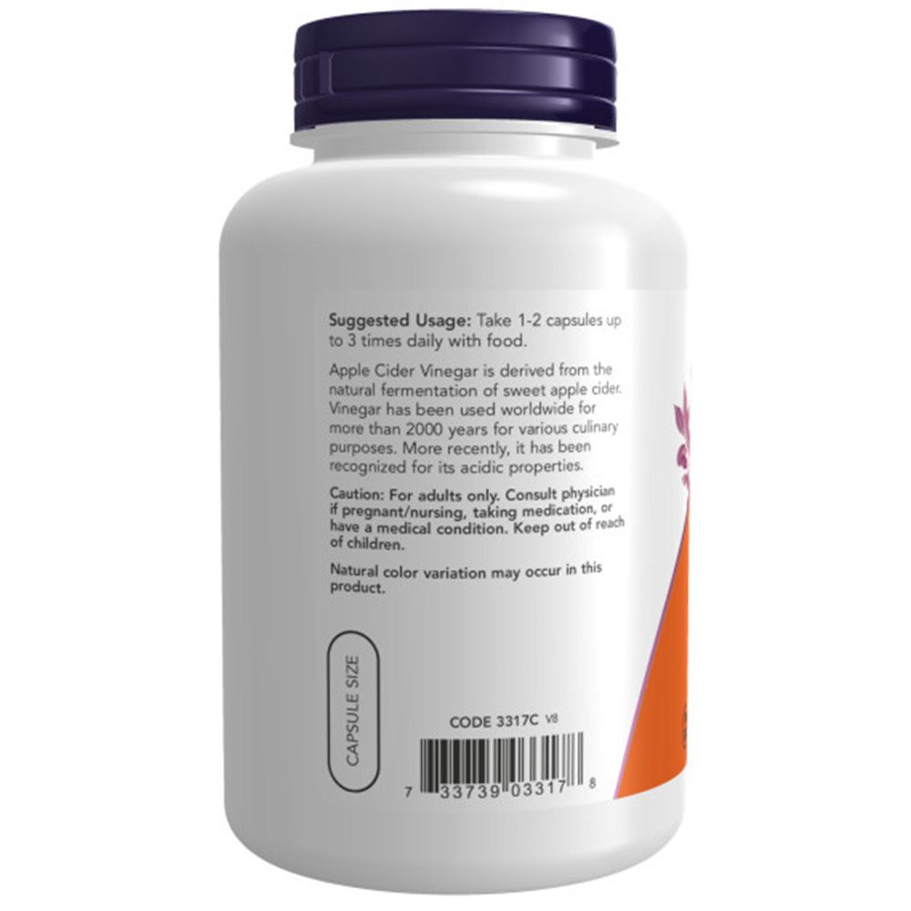 NOW Appelazijn Capsule 450Mg 1 kg Kapseln