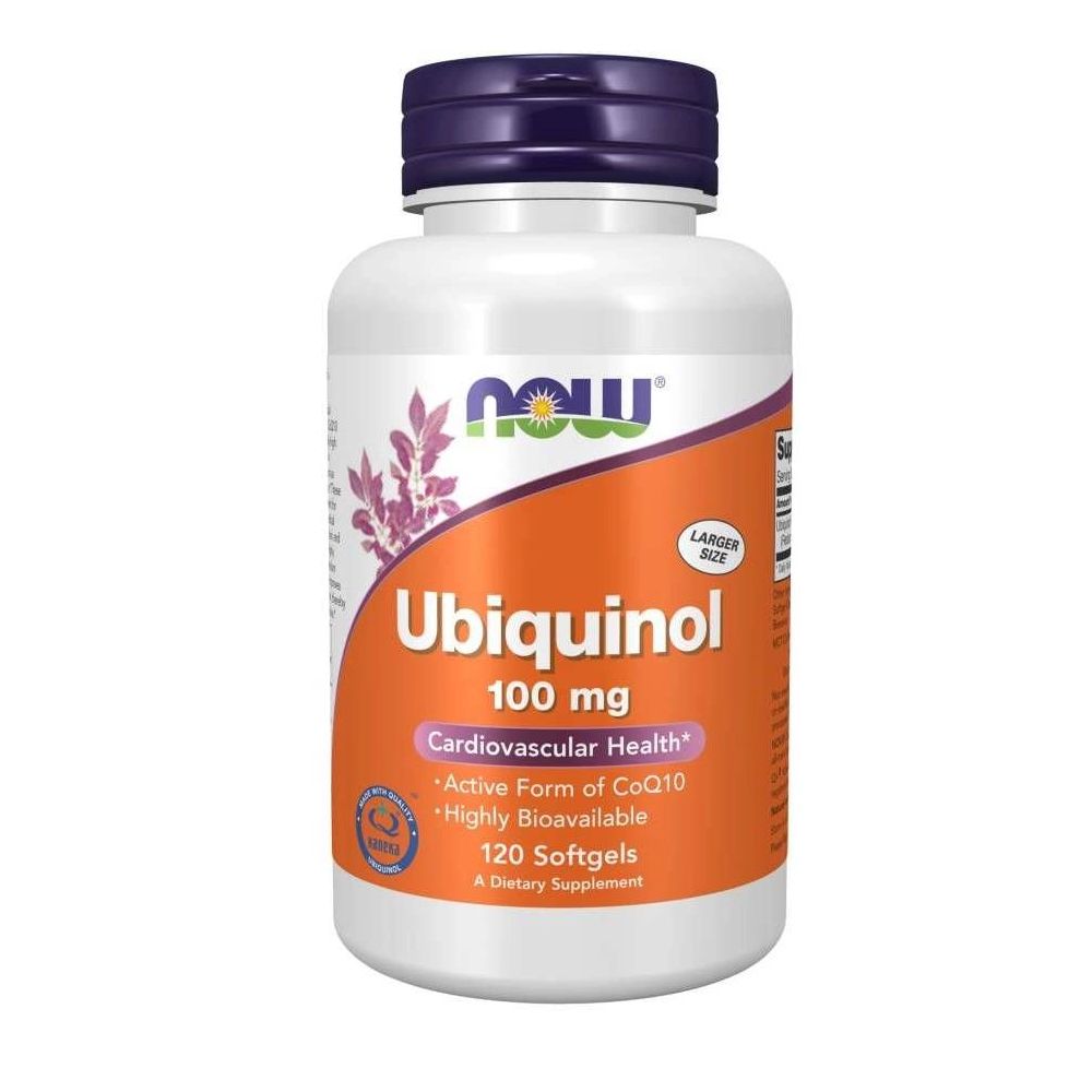 NOW Foods Ubiquinol 120 St Weichkapseln