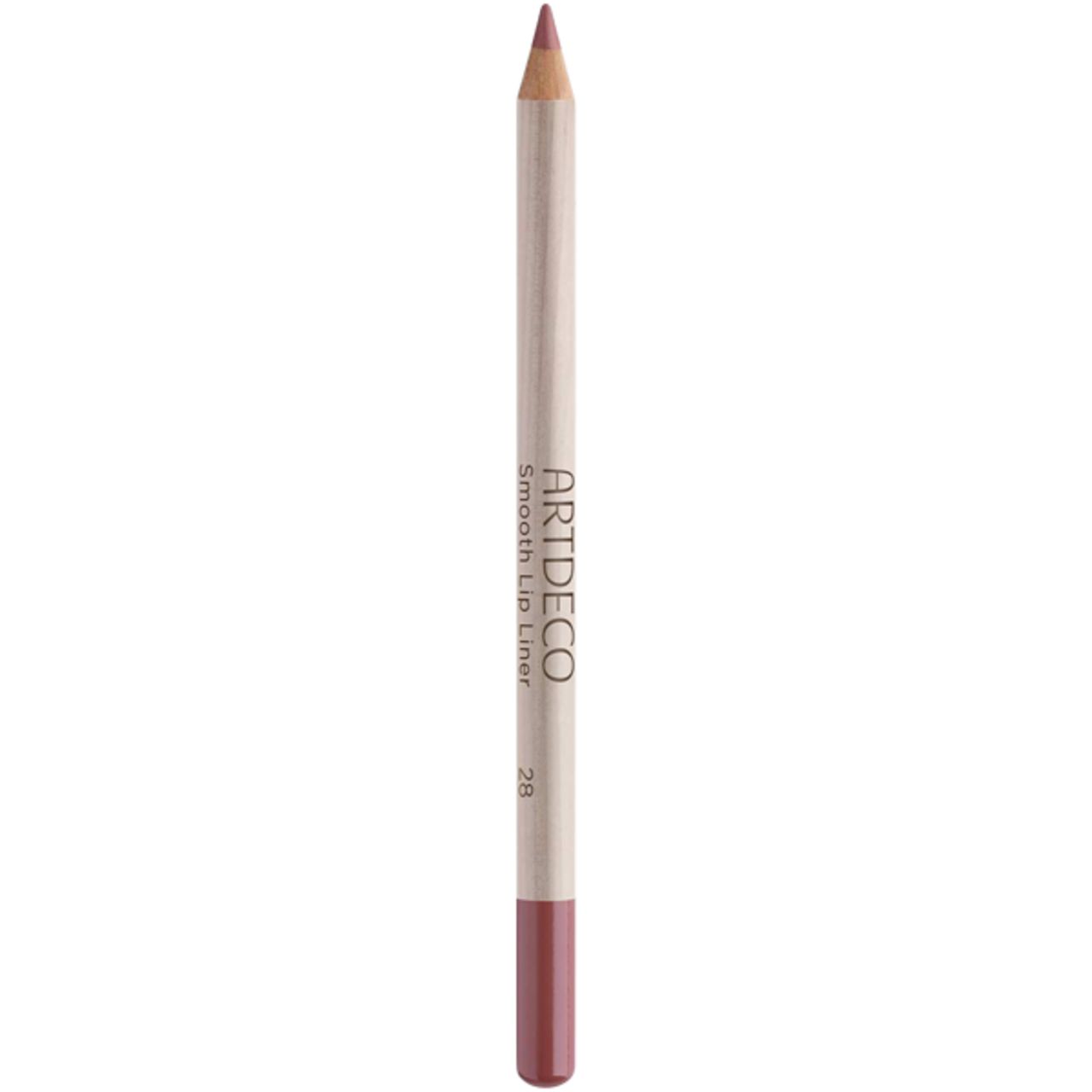 Artdeco Smooth Lip Liner. Stift in Rosa. Aufschrift: Artdeco, Smooth Lip Liner, 28.