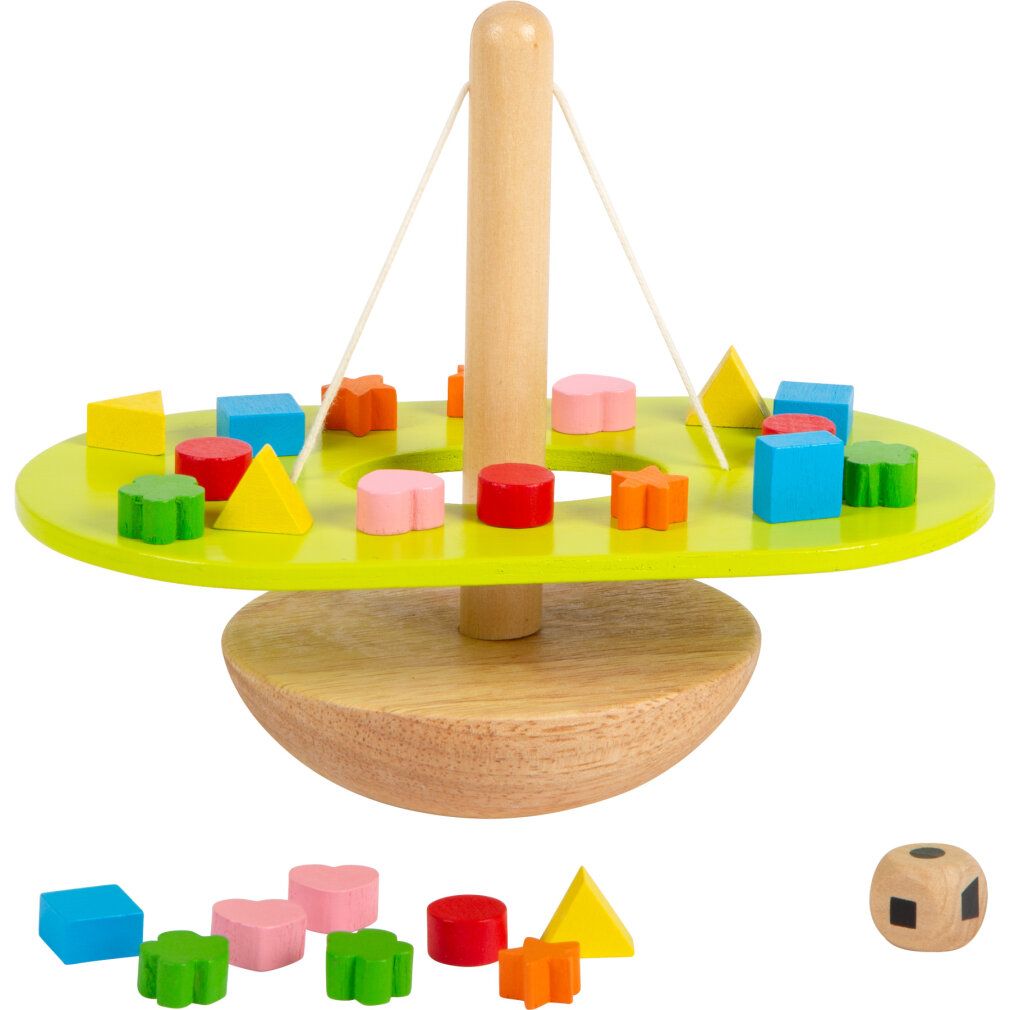 Small Foot 3360 Balancierwippe, Geduldsspiel, Geschicklichkeitsspiel aus Holz