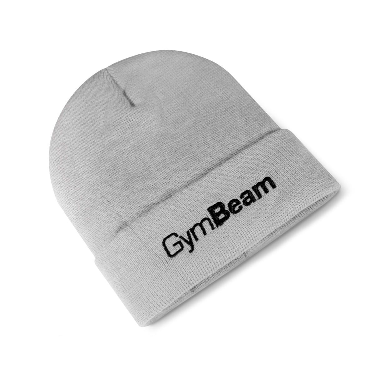 Wintermütze Unisex Beanie aus Acryl in Grau 1 St