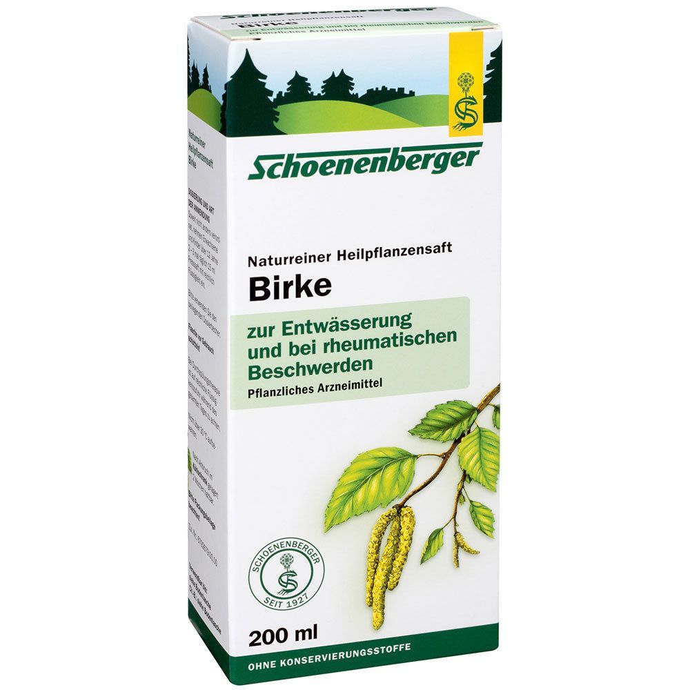 Birkensaft Schoenenberger