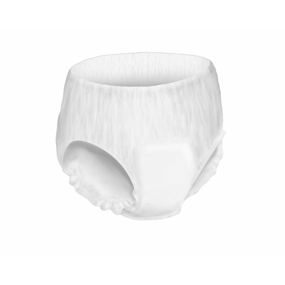 Weiße Abena Abri-Flex Pants XXL1 Bariatric. Windel in Panty-Form, Ansicht von vorne.