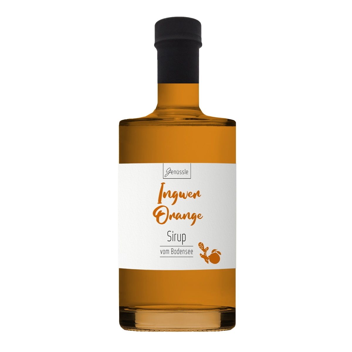 Genüssle Ingwer-Orange Sirup 700 ml