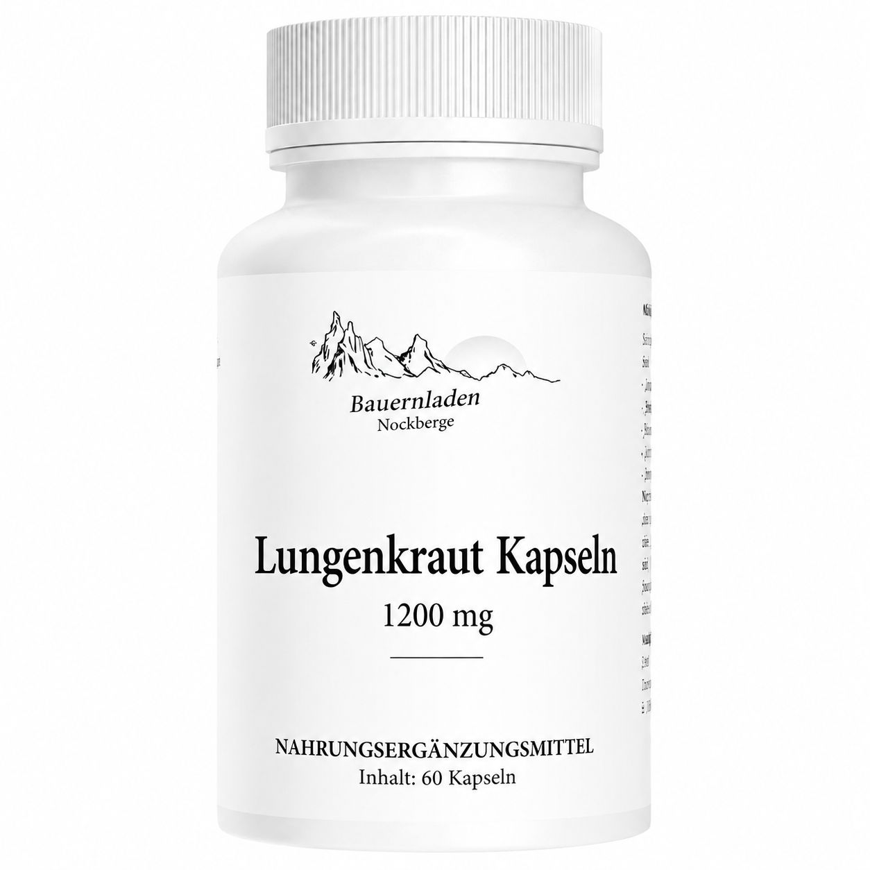 Bauernladen Nockberge | Lungenkraut Kapseln 1.200 mg 1x60 St