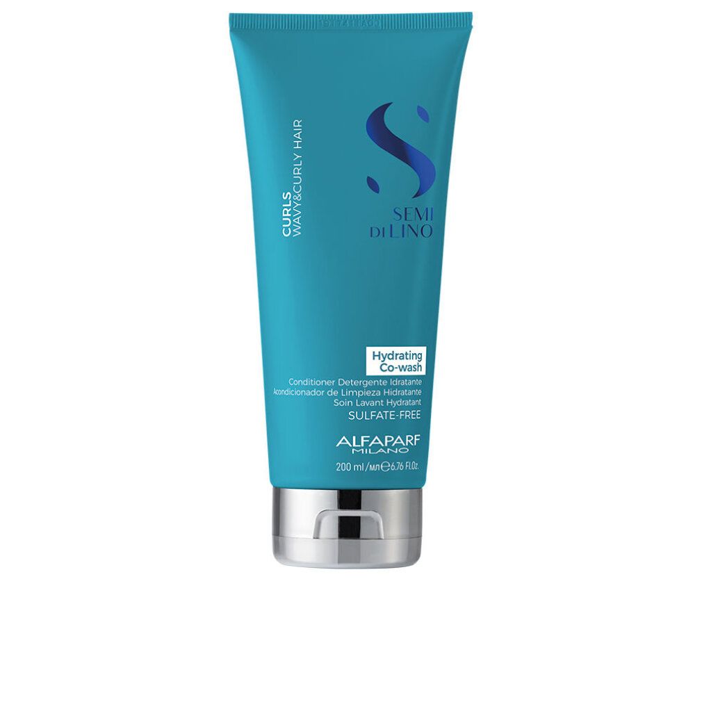 Alfaparf Milano Semi Di Lino Curls Hydrating Co-Wash