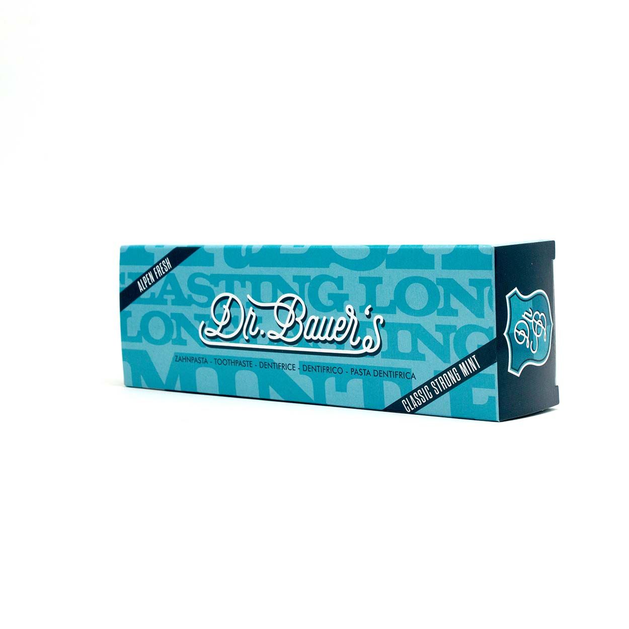 Dr.bauers Alpen fresh classic strong mint Zahnpa. 75 ml Zahnpasta