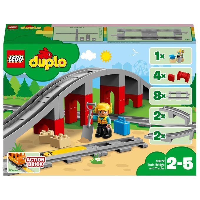 LEGO DUPLO Town Ponte E Binari Ferroviari 10872