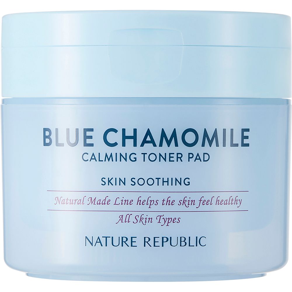 NATURE REPUBLIC Natural Made Blue Chamomile Calming Toner Pad Face Toner
