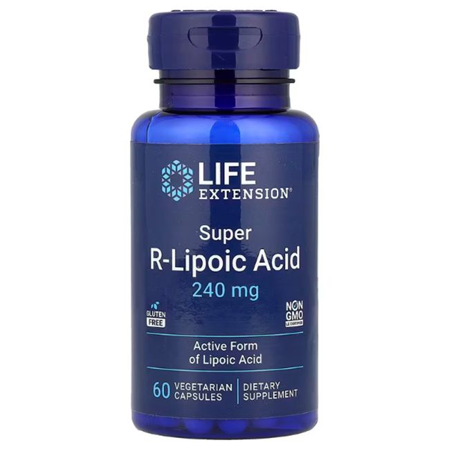 Life Extension Super R-Liponsäure 240 mg 60 Pc