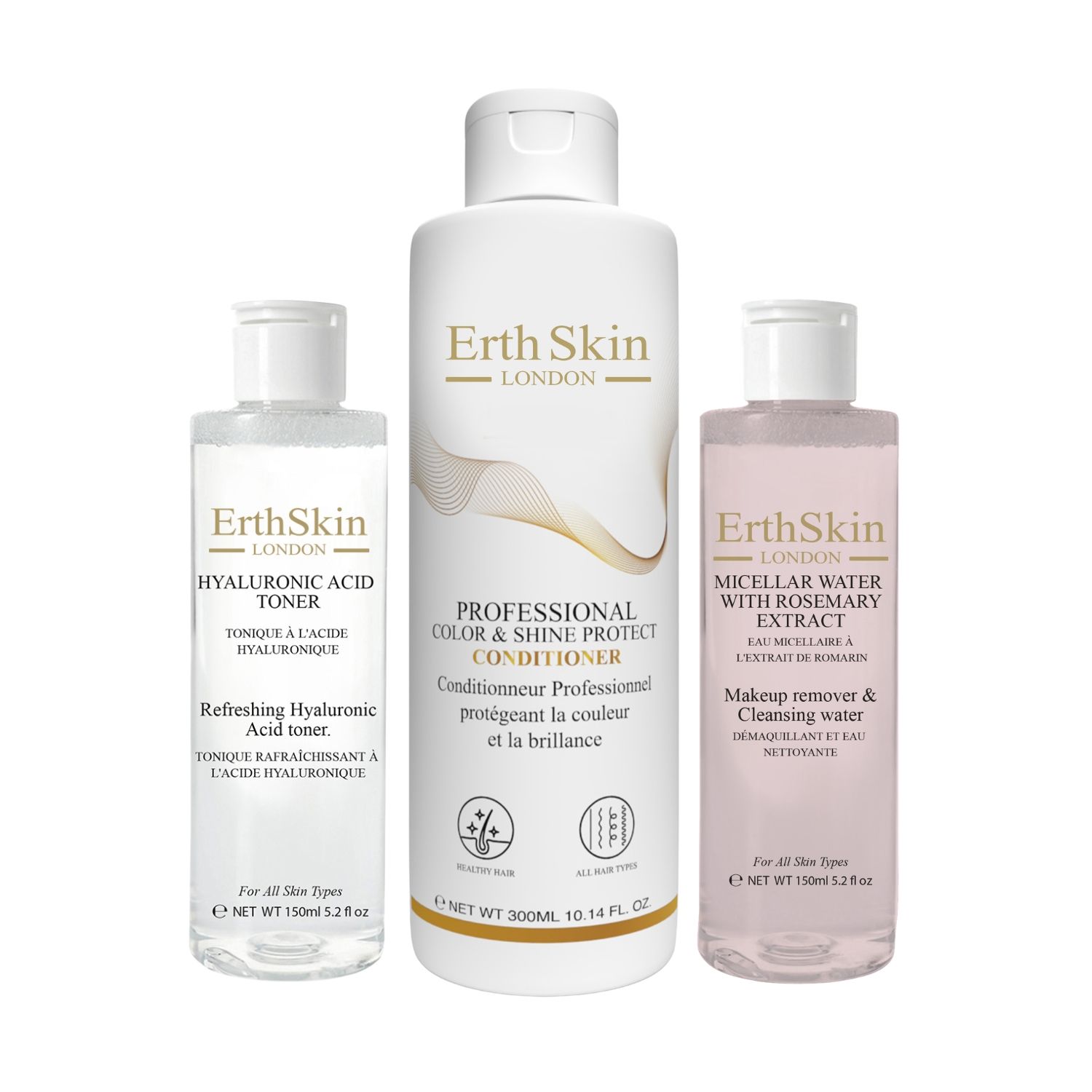 ErthSkin London Hydra Fresh Haut- und Haarpflegeset 1 St