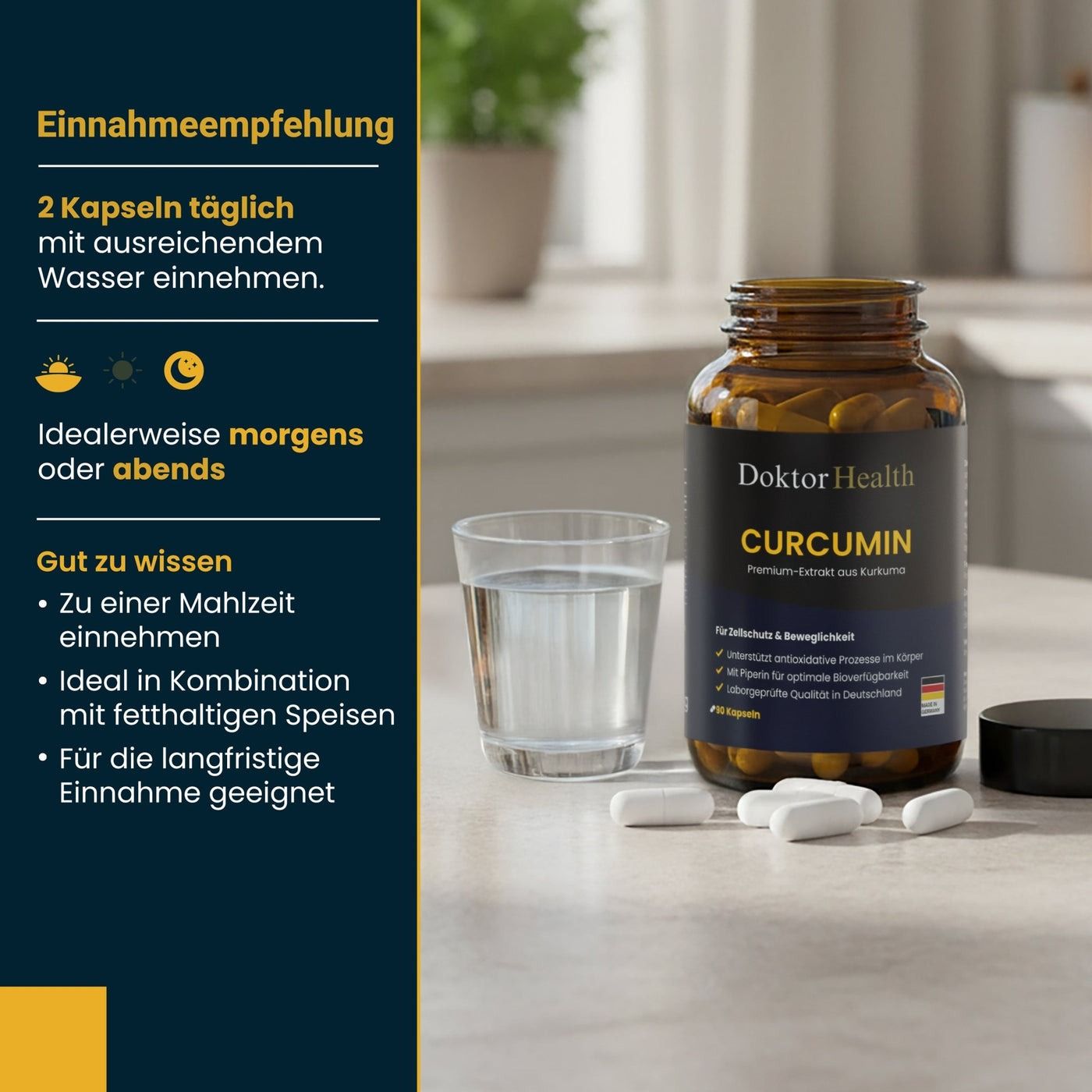 Doktor Health Curcumin Kapseln